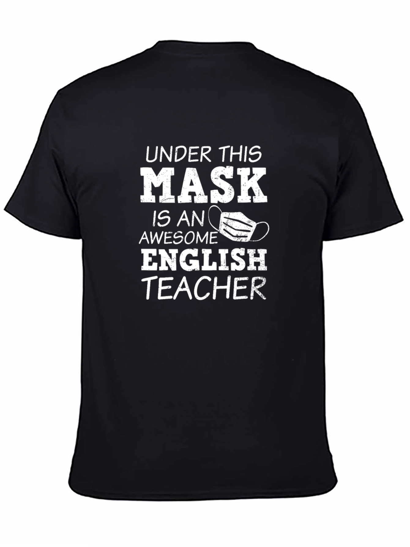 Awesome English Teacher Mask T-Shirt