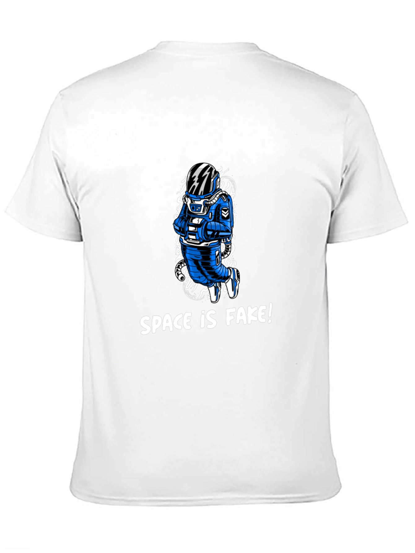 Space is Fake T-Shirt - Astronaut Design