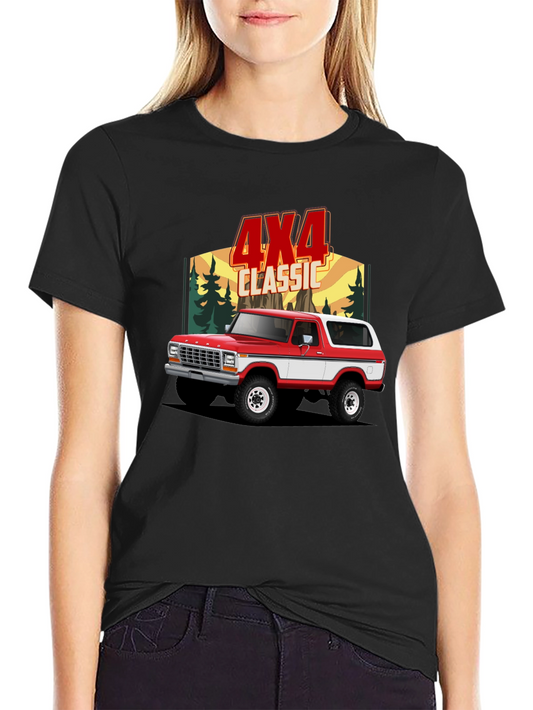 4x4 Classic Truck Graphic T-Shirt