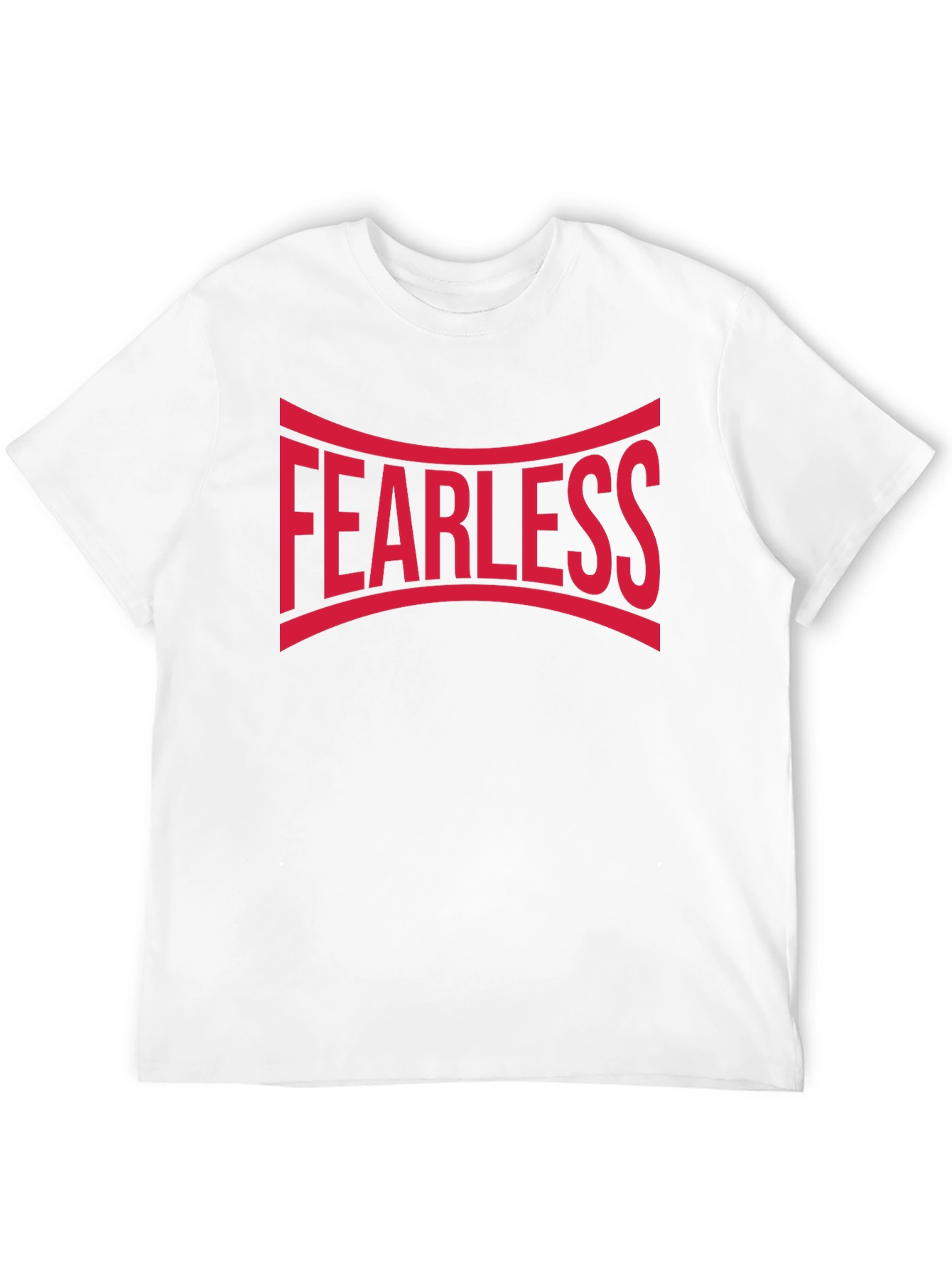 Fearless Graphic Tee - Black Cotton Blend
