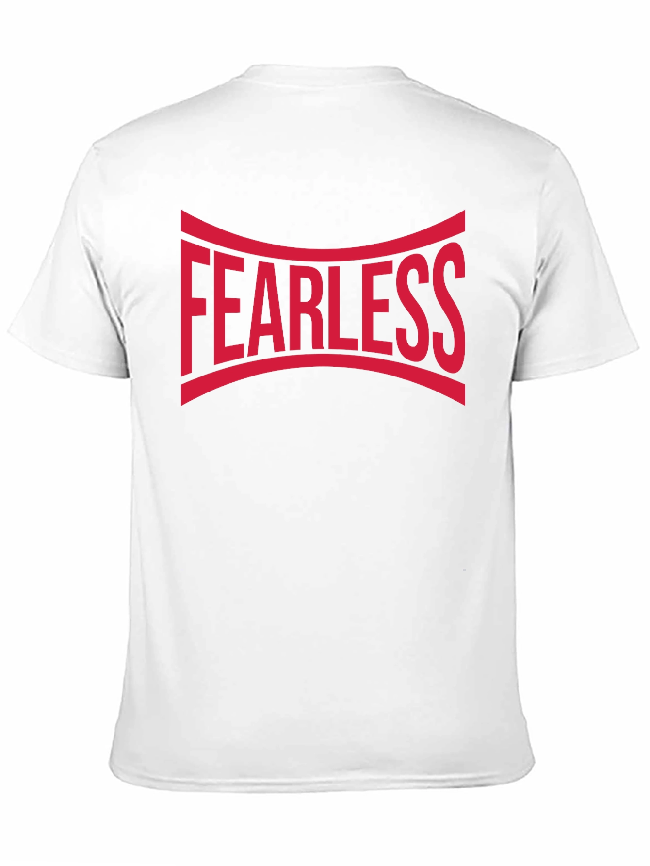 Fearless Graphic Tee - Black Cotton Blend