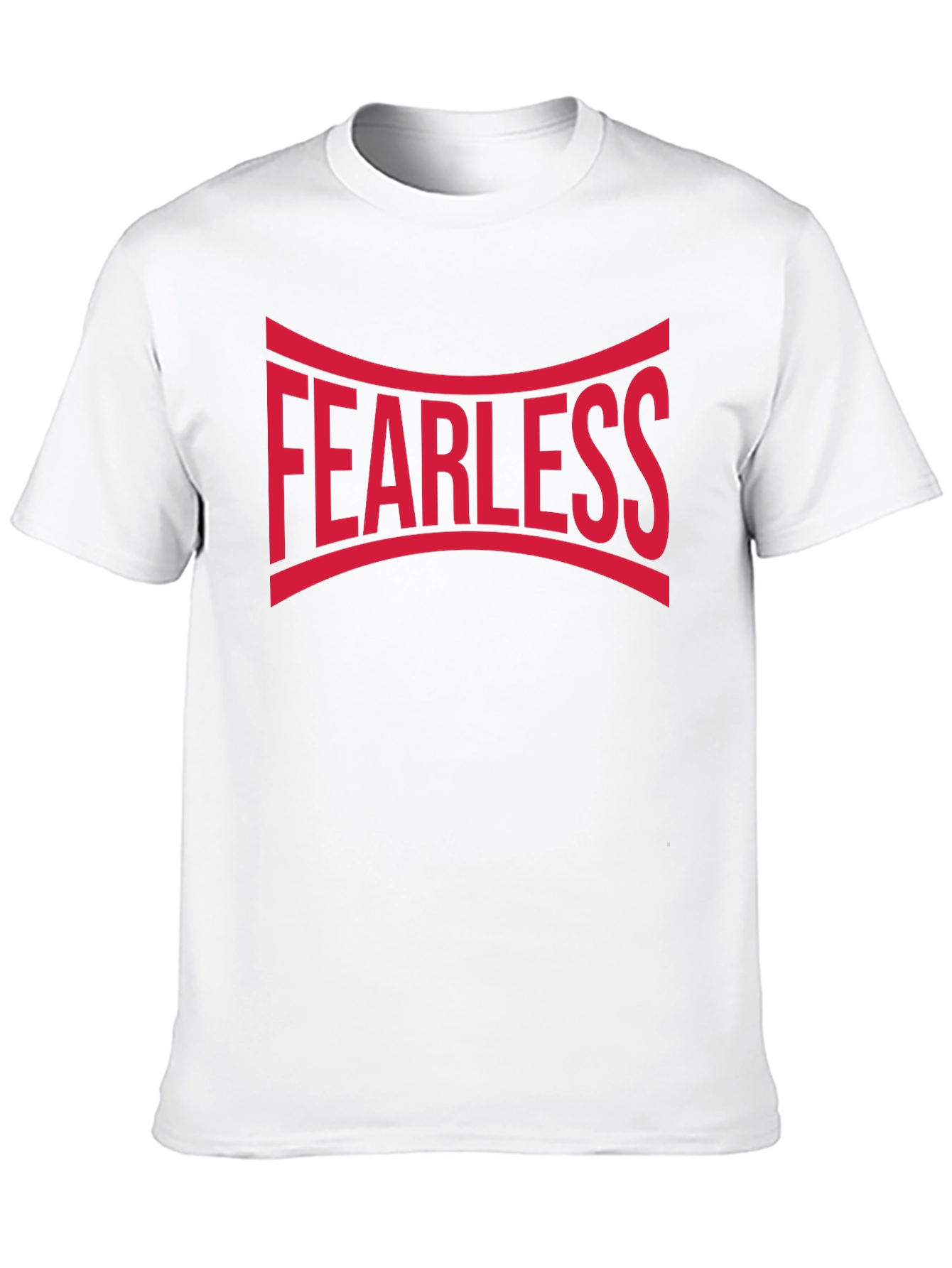 Fearless Graphic Tee - Black Cotton Blend