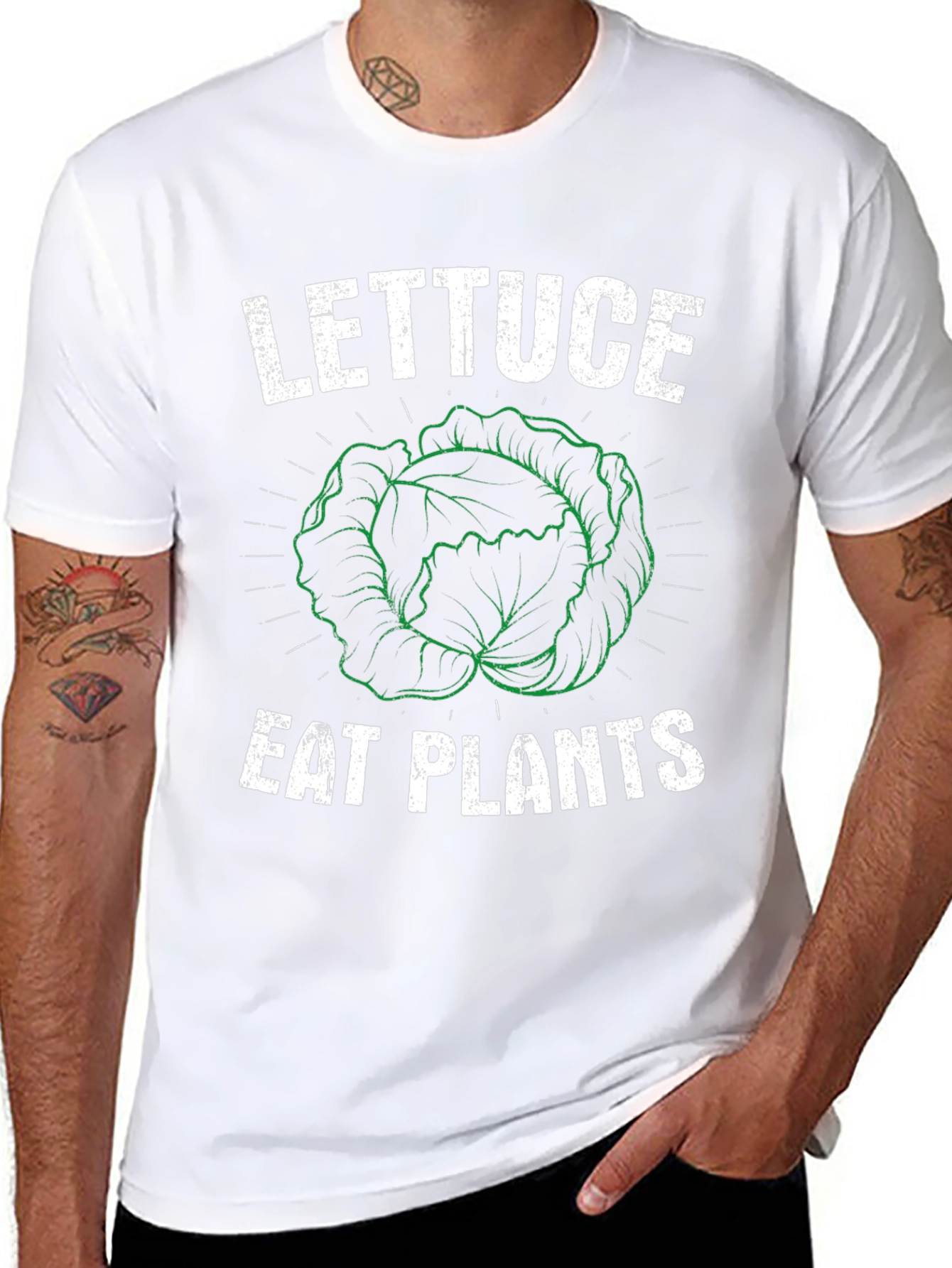 Lettuce Eat Plants T-Shirt - Vegan Apparel