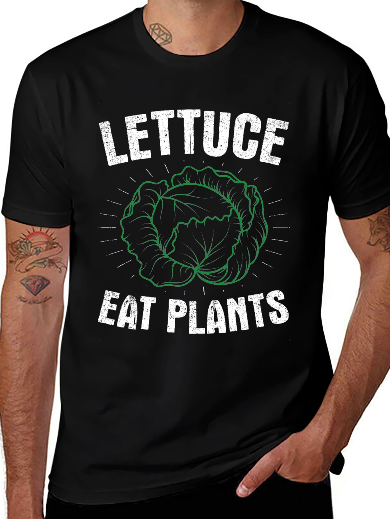 Lettuce Eat Plants T-Shirt - Vegan Apparel
