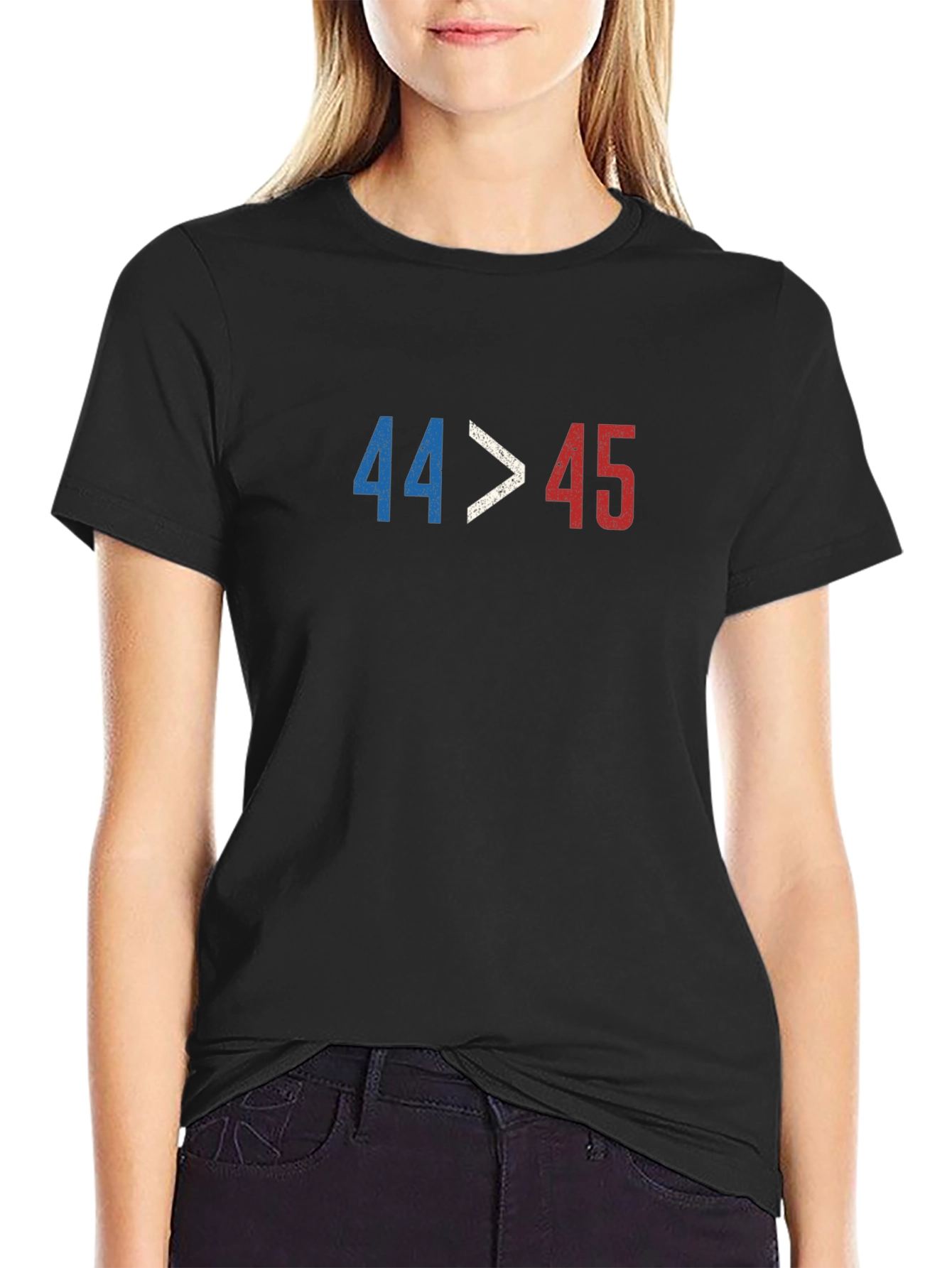 44 > 45 T-Shirt - Political Statement Tee