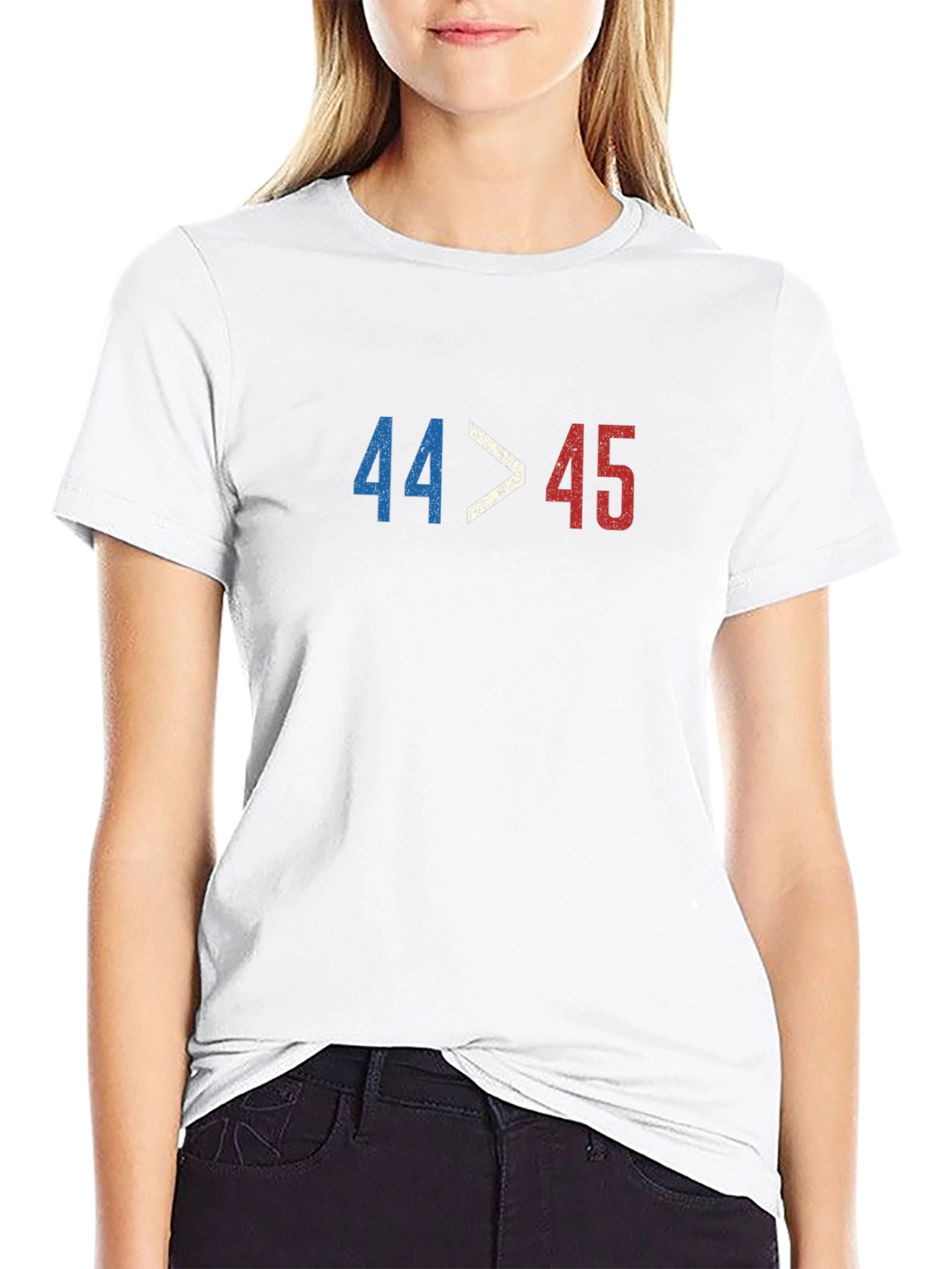 44 > 45 T-Shirt - Political Statement Tee