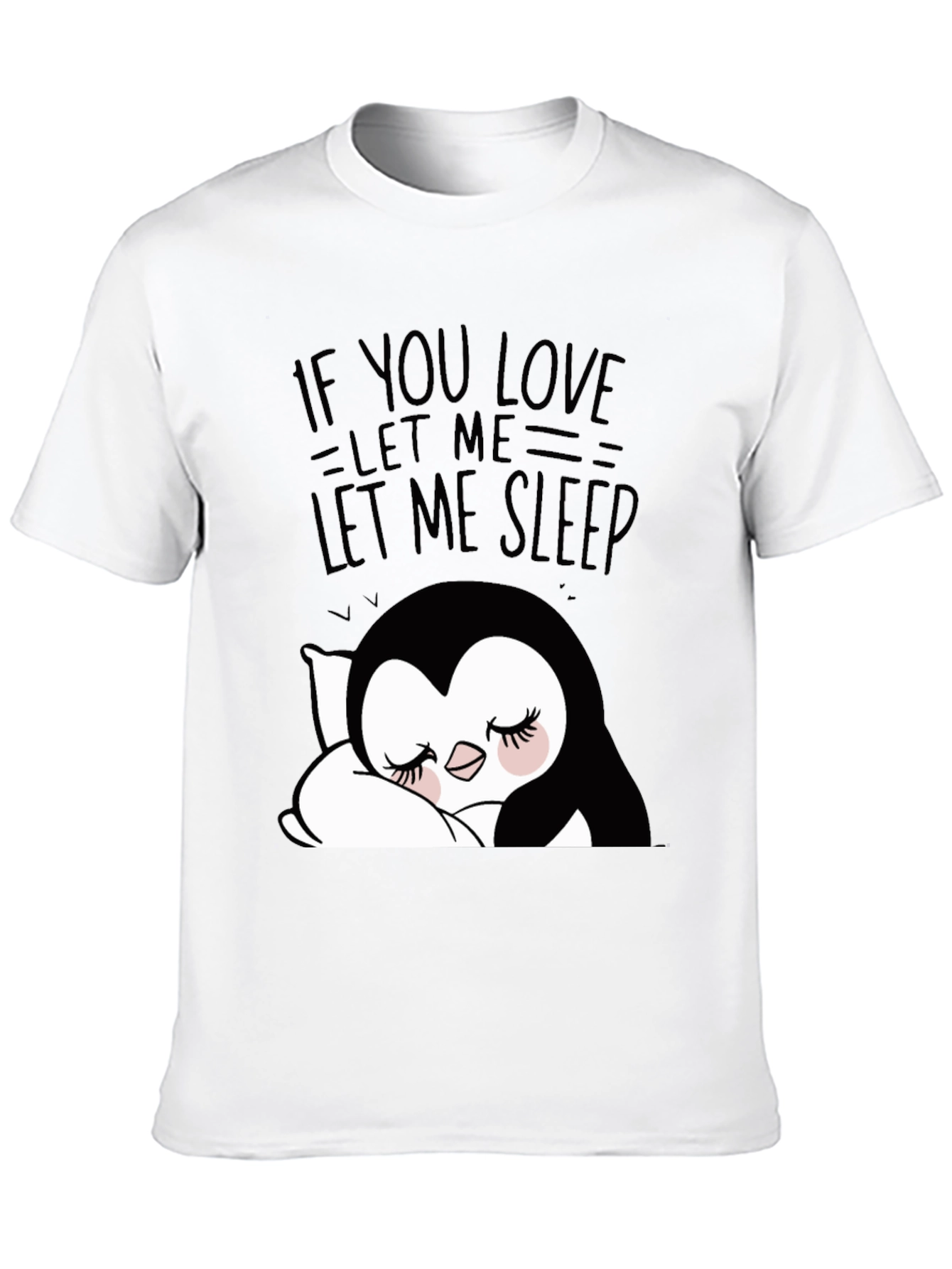 Cute Penguin Sleep T-Shirt