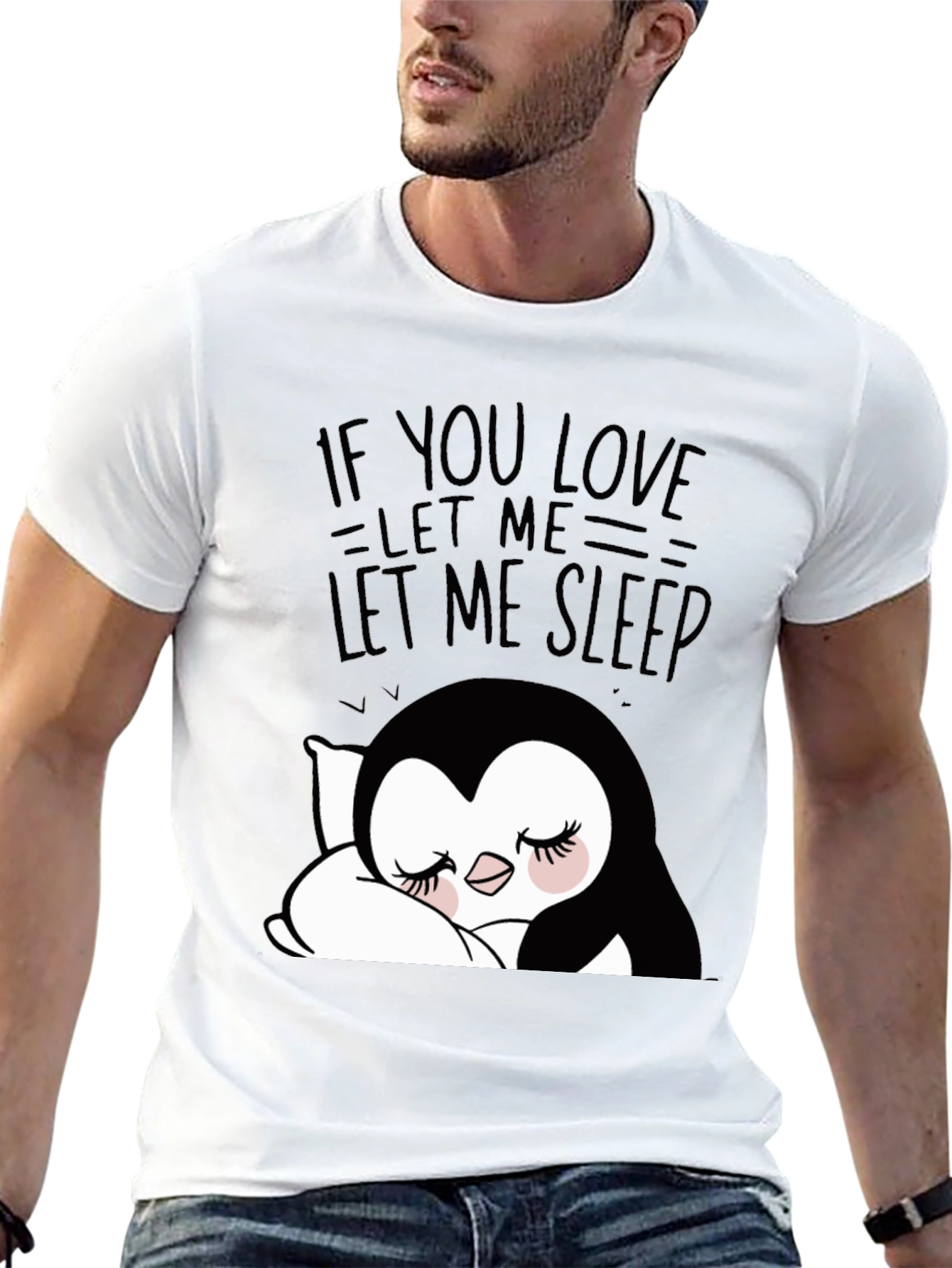 Cute Penguin Sleep T-Shirt