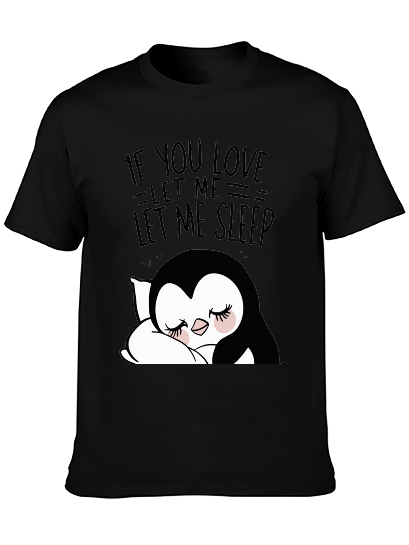 Cute Penguin Sleep T-Shirt