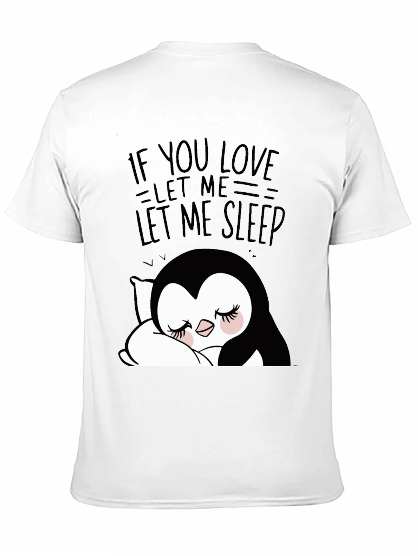 Cute Penguin Sleep T-Shirt