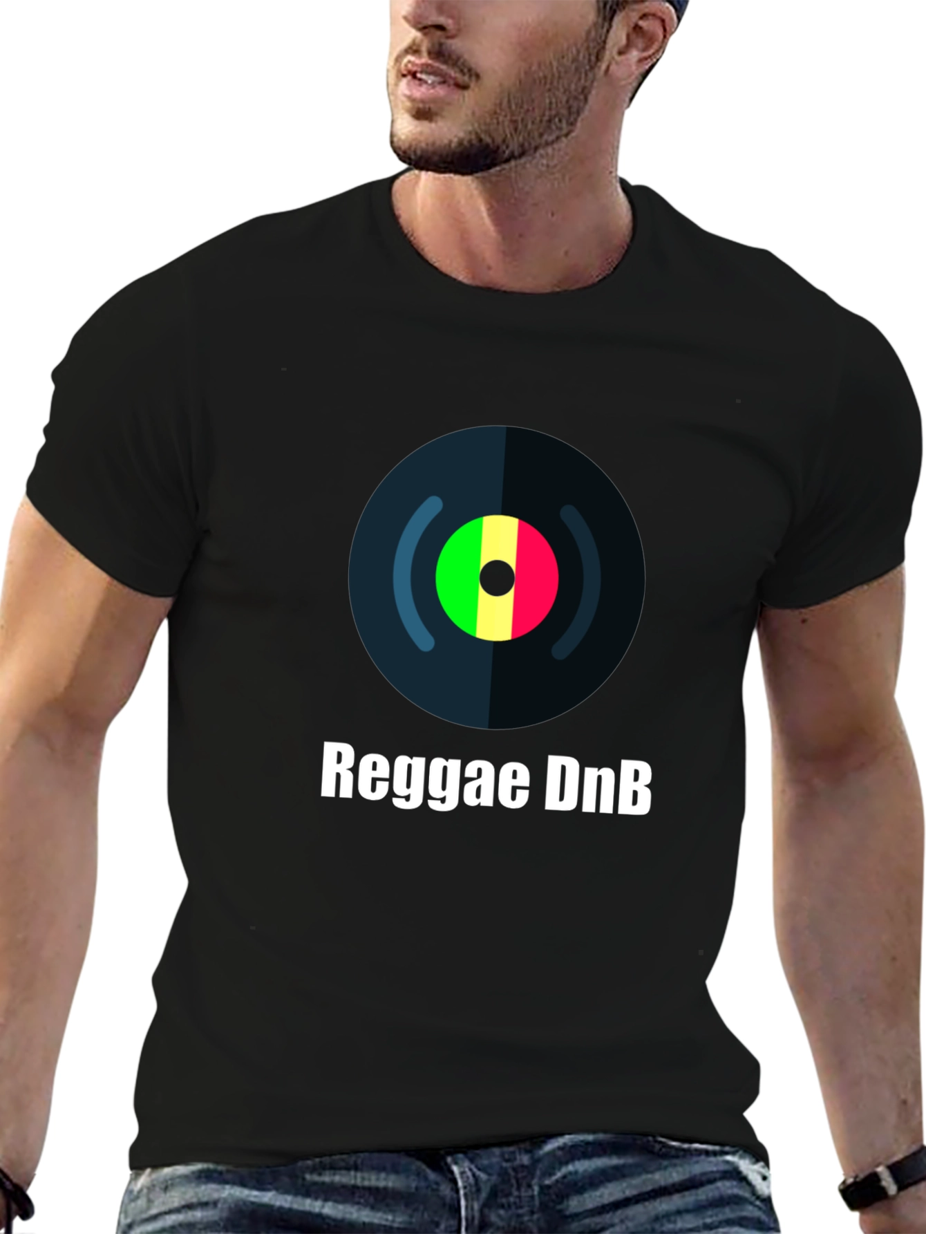 Reggae DnB Graphic T-Shirt - Music Inspired Tee