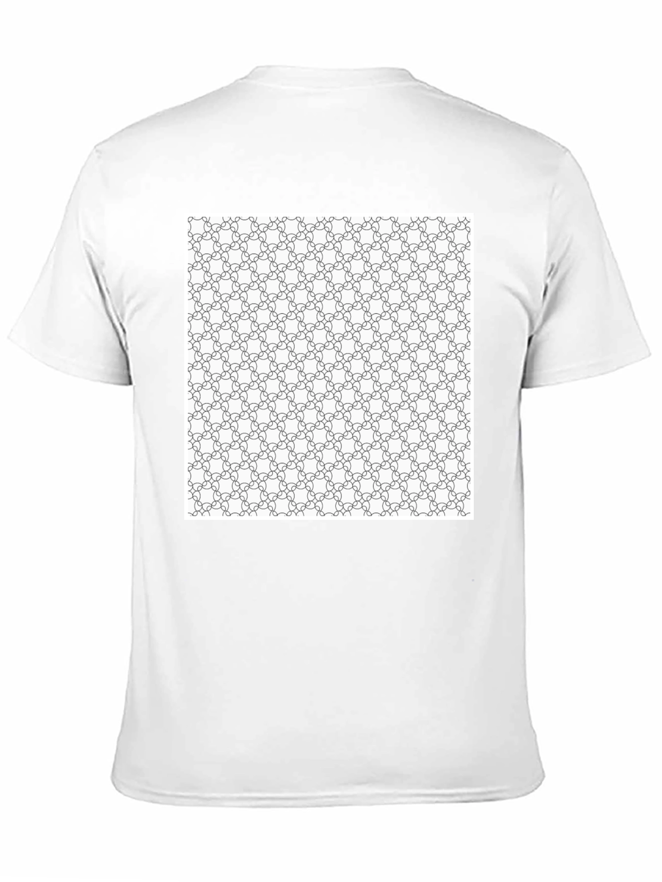 Geometric Pattern T-Shirt - Modern Design
