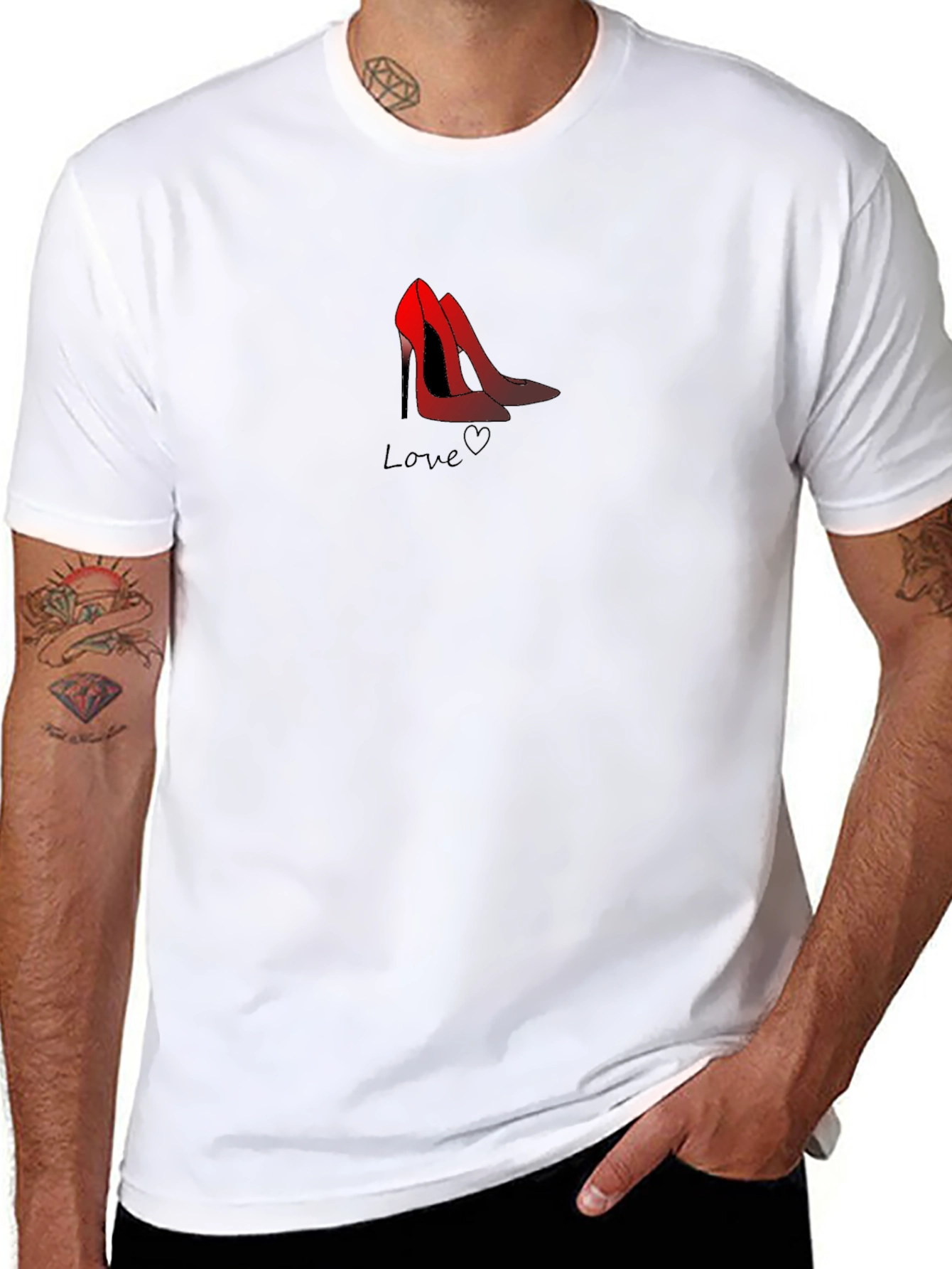 Love Heels Graphic T-Shirt