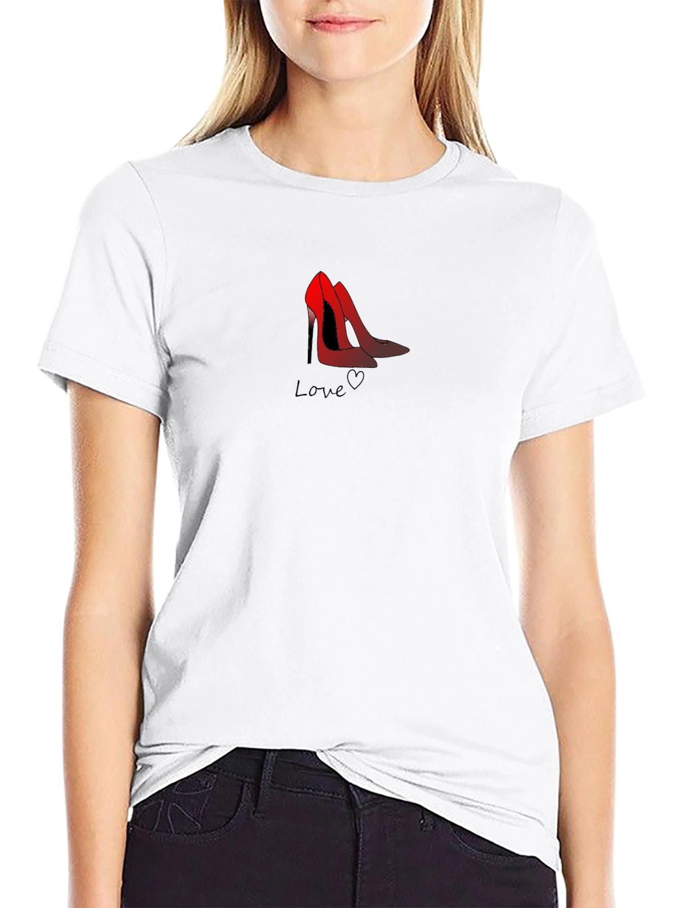 Love Heels Graphic T-Shirt