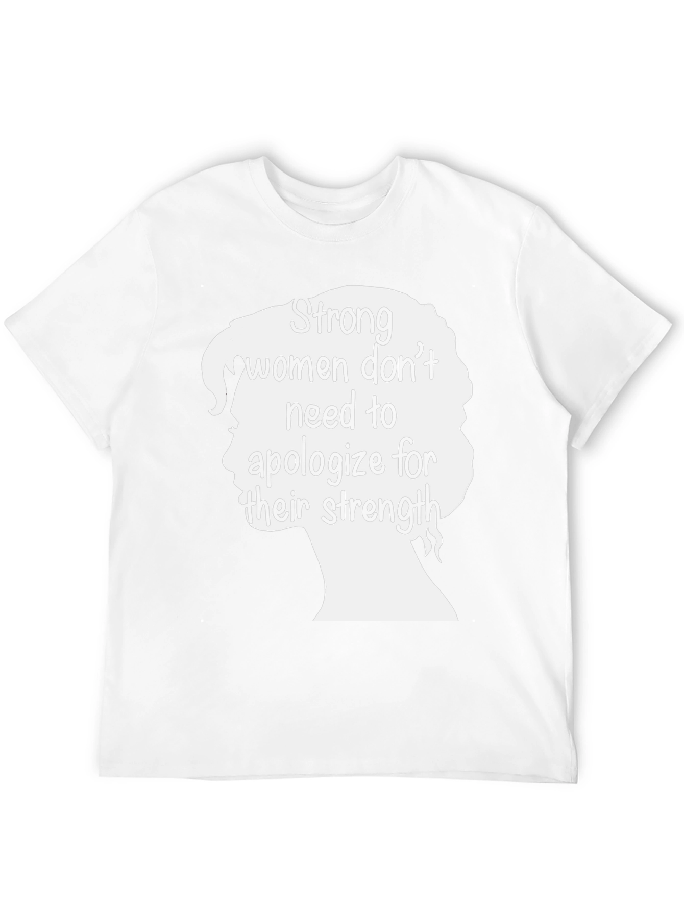 Strong Women Graphic Tee - Black
