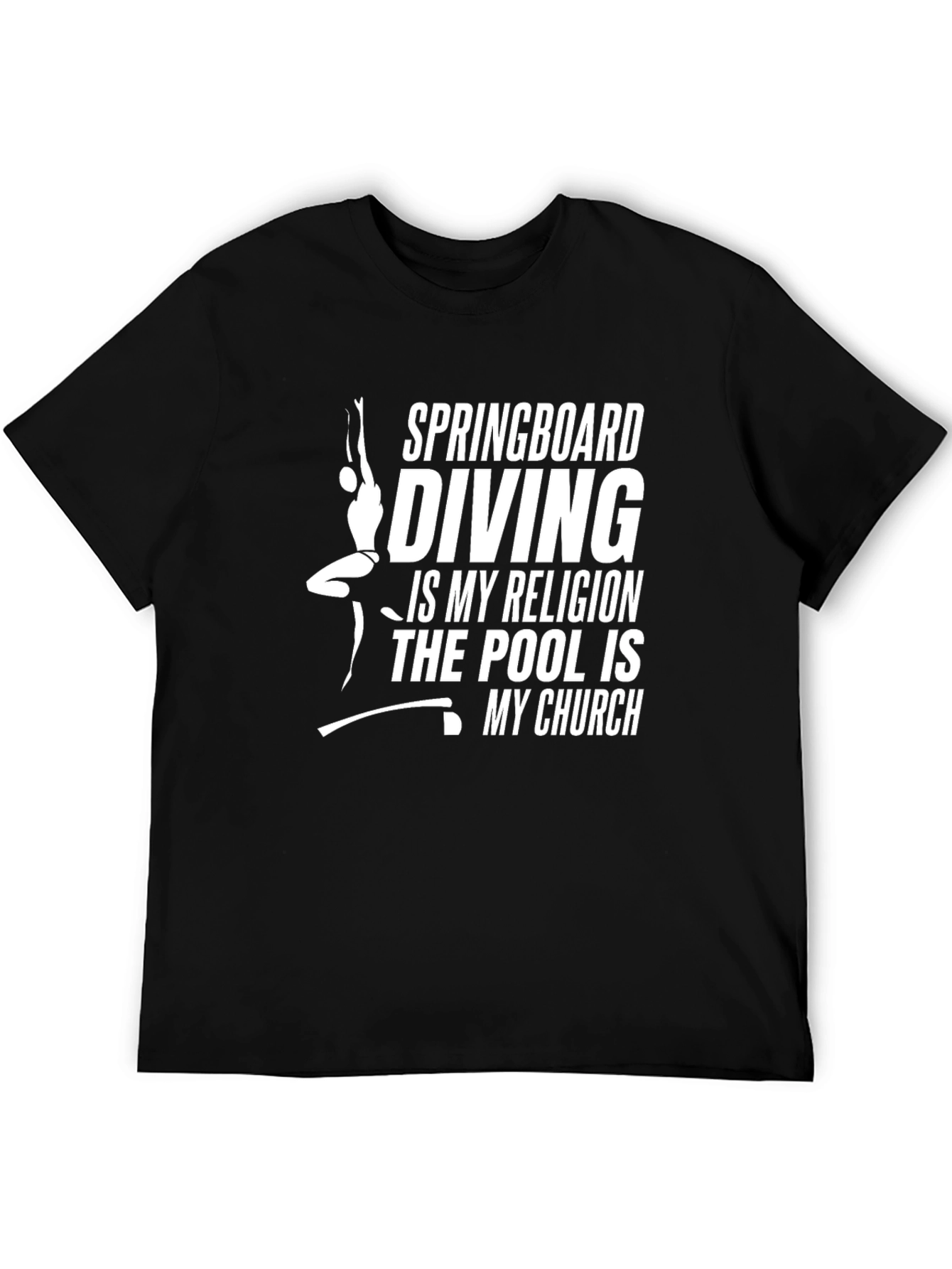 Diving Religion T-Shirt - Pool is My Church