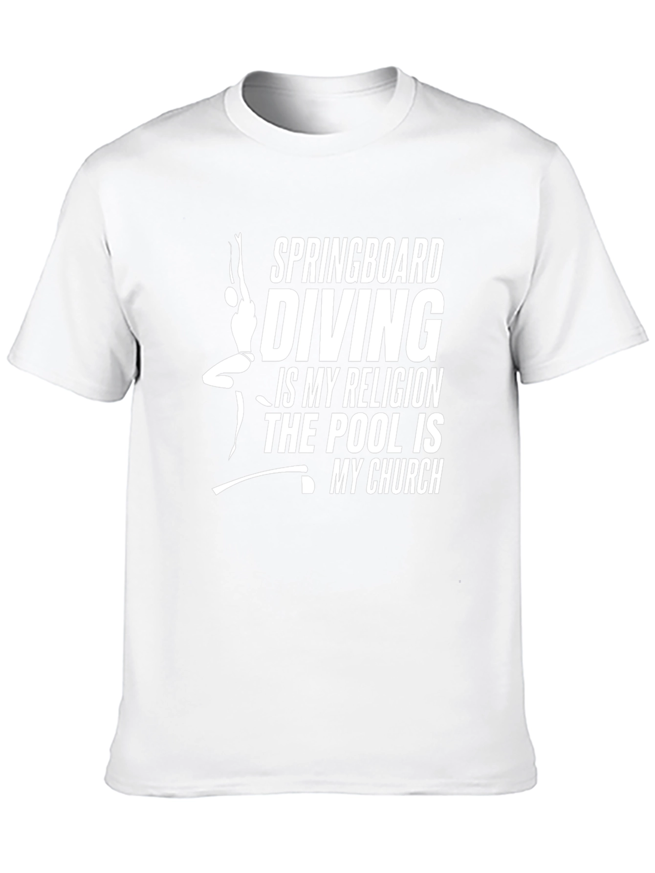 Diving Religion T-Shirt - Pool is My Church