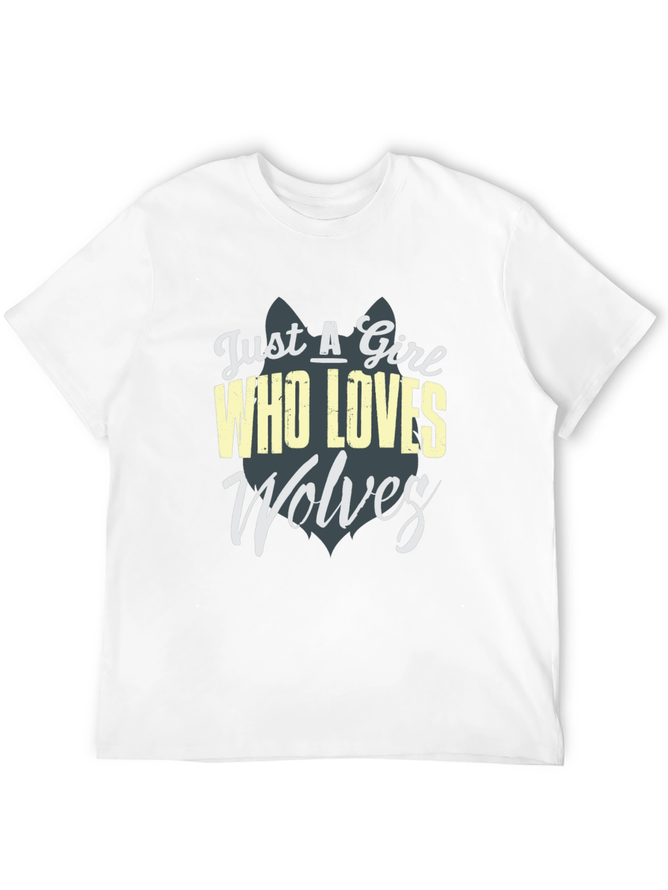 Just a Girl Who Loves Wolves T-Shirt