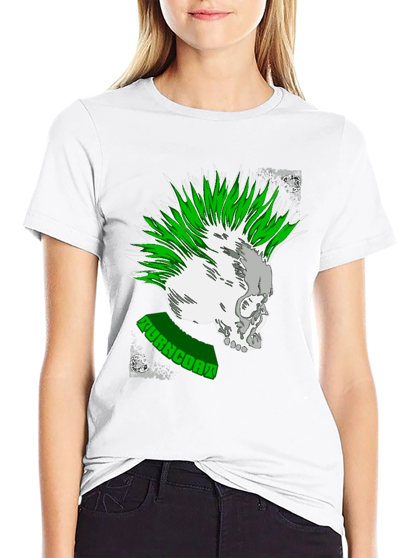 Punk Rock Skull Graphic Tee - Turncoat Band Shirt