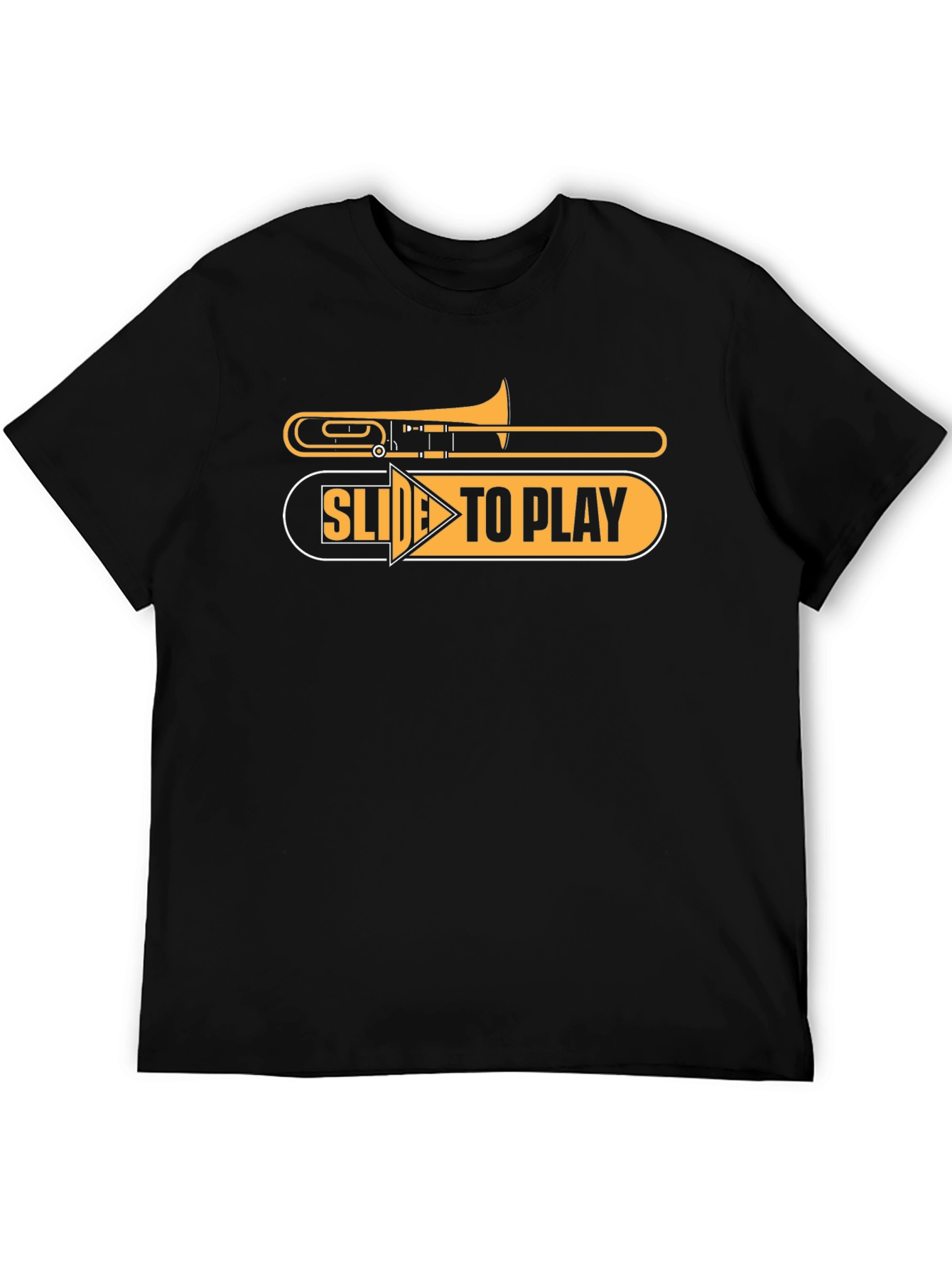 Slide To Play Trombone T-Shirt - Musician Tee