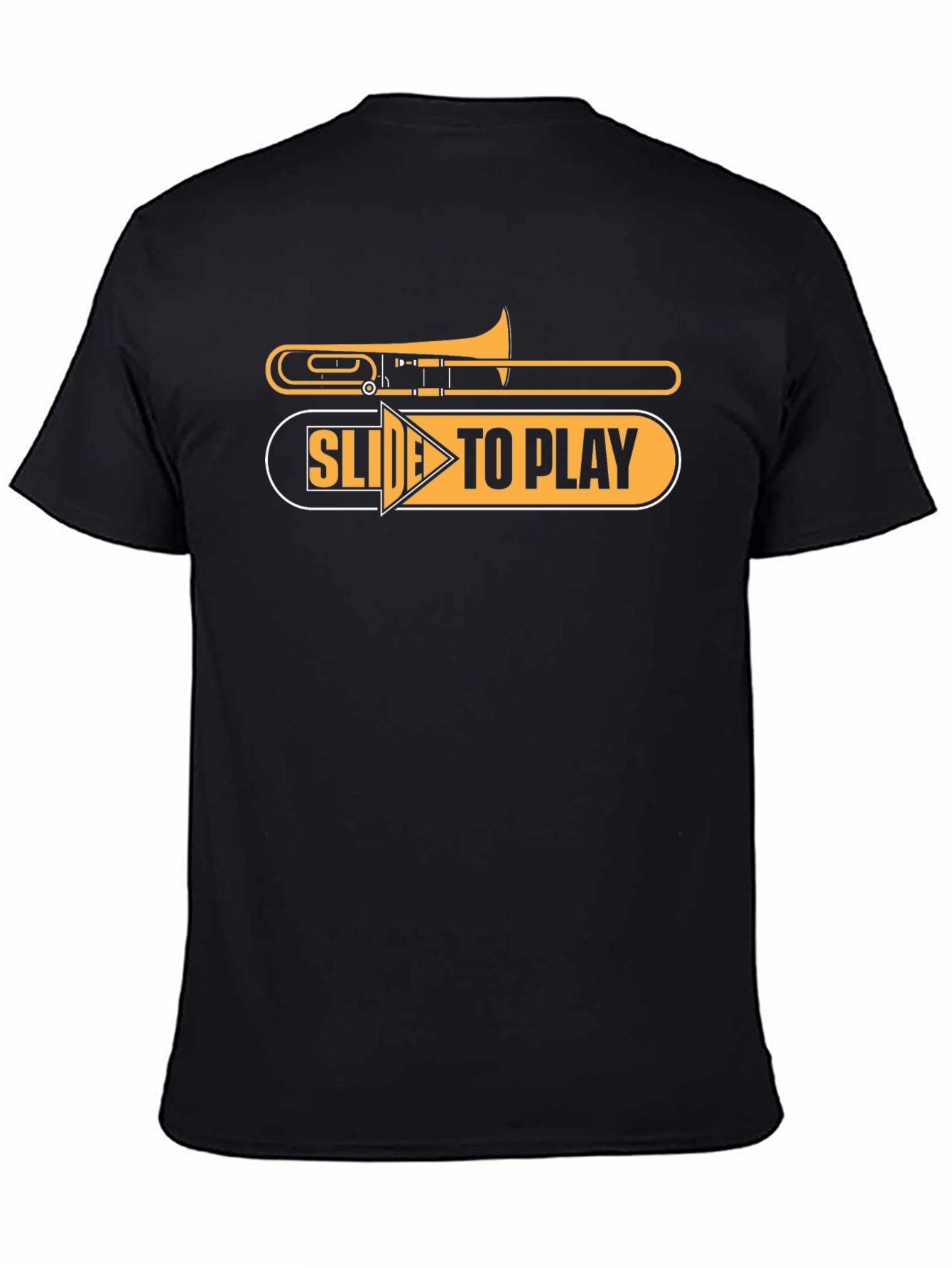 Slide To Play Trombone T-Shirt - Musician Tee