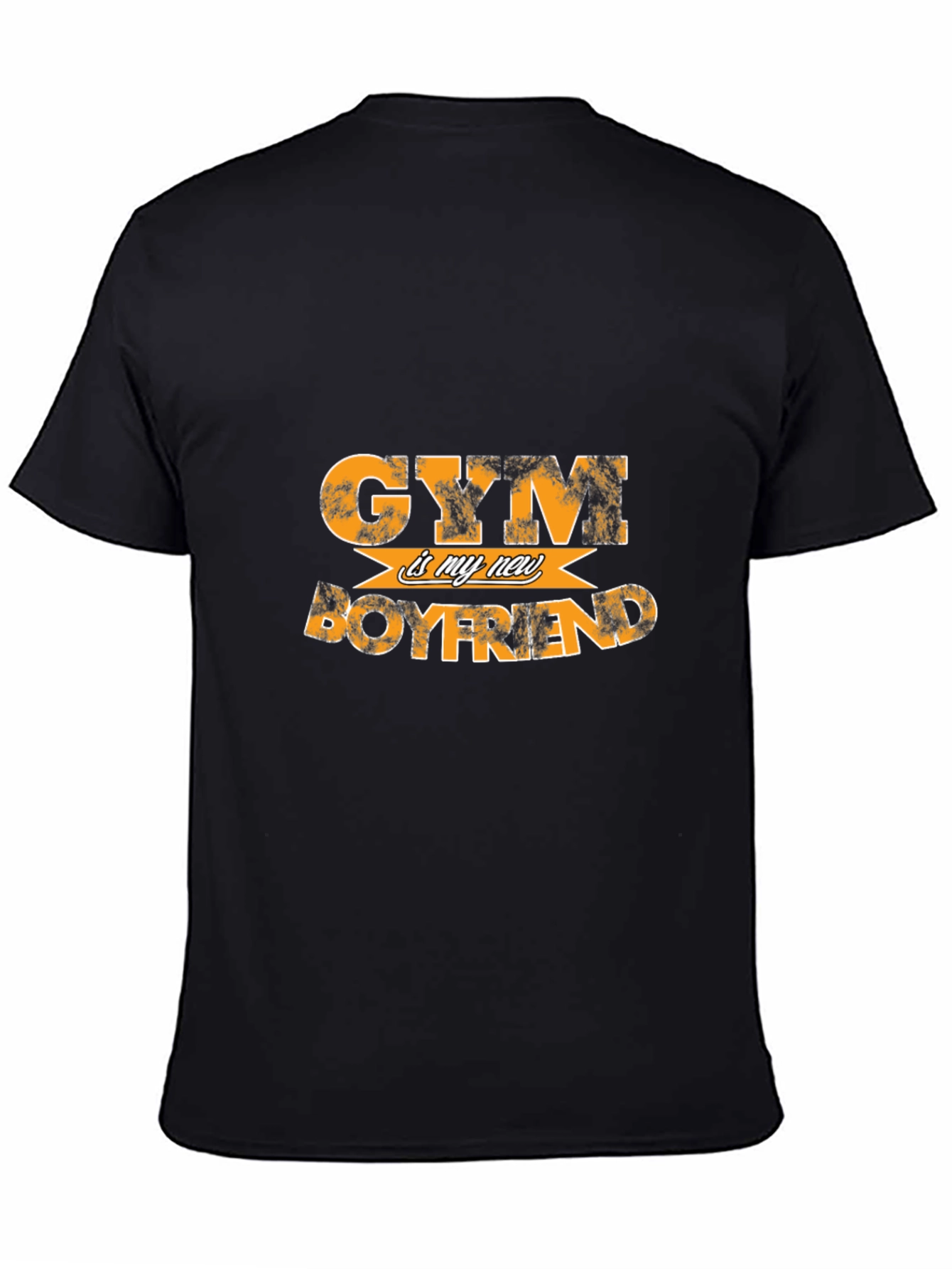 Gym is My New Boyfriend Black T-Shirt