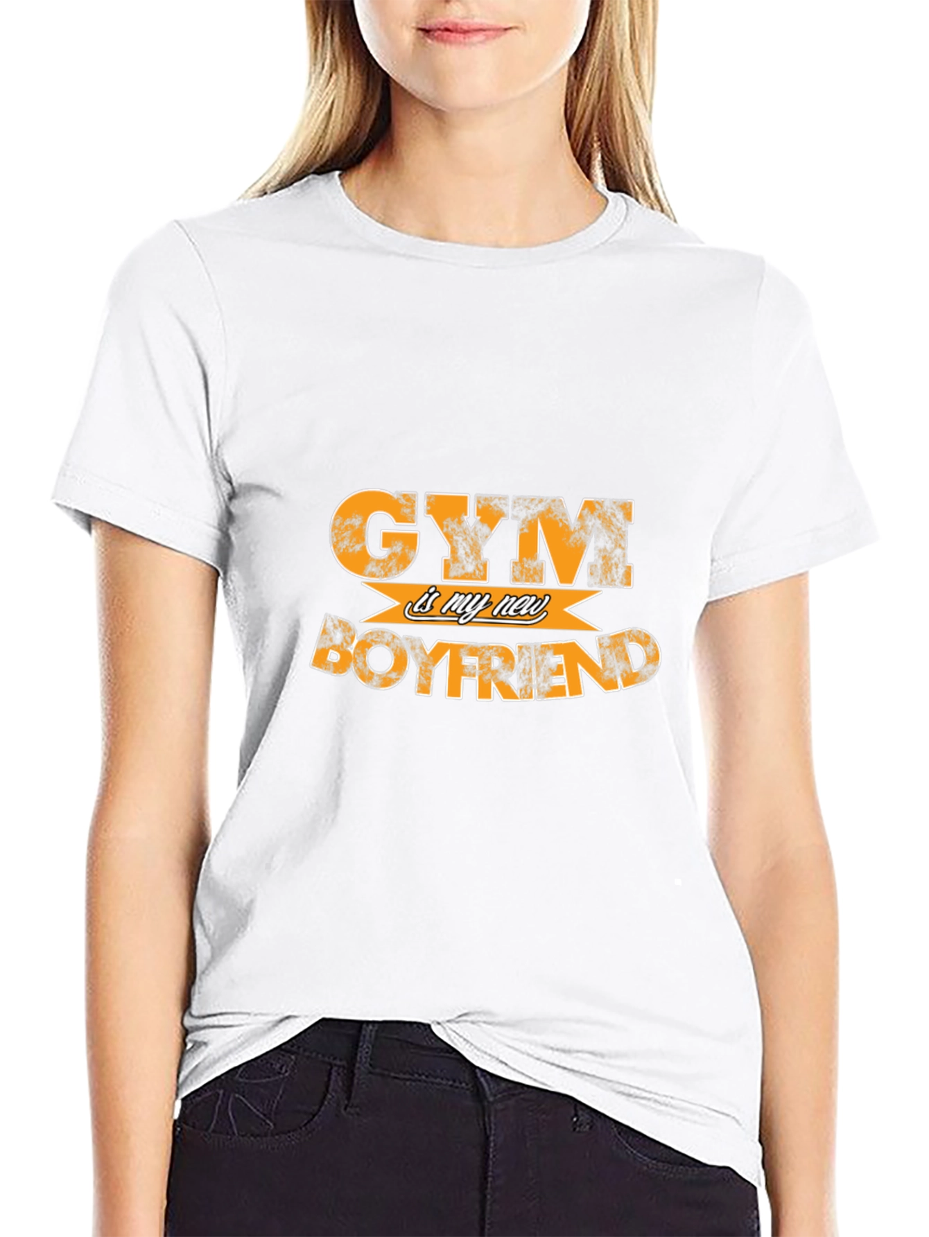 Gym is My New Boyfriend Black T-Shirt