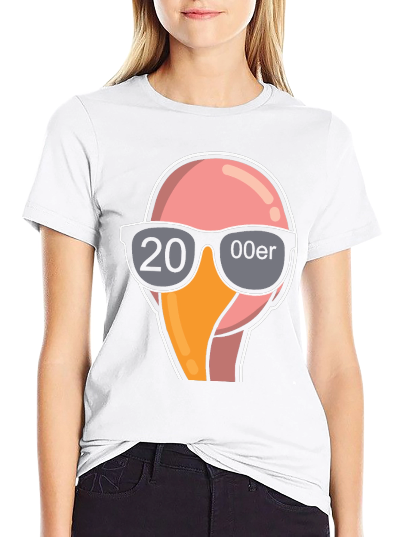 Cool Flamingo in Shades Graphic Tee