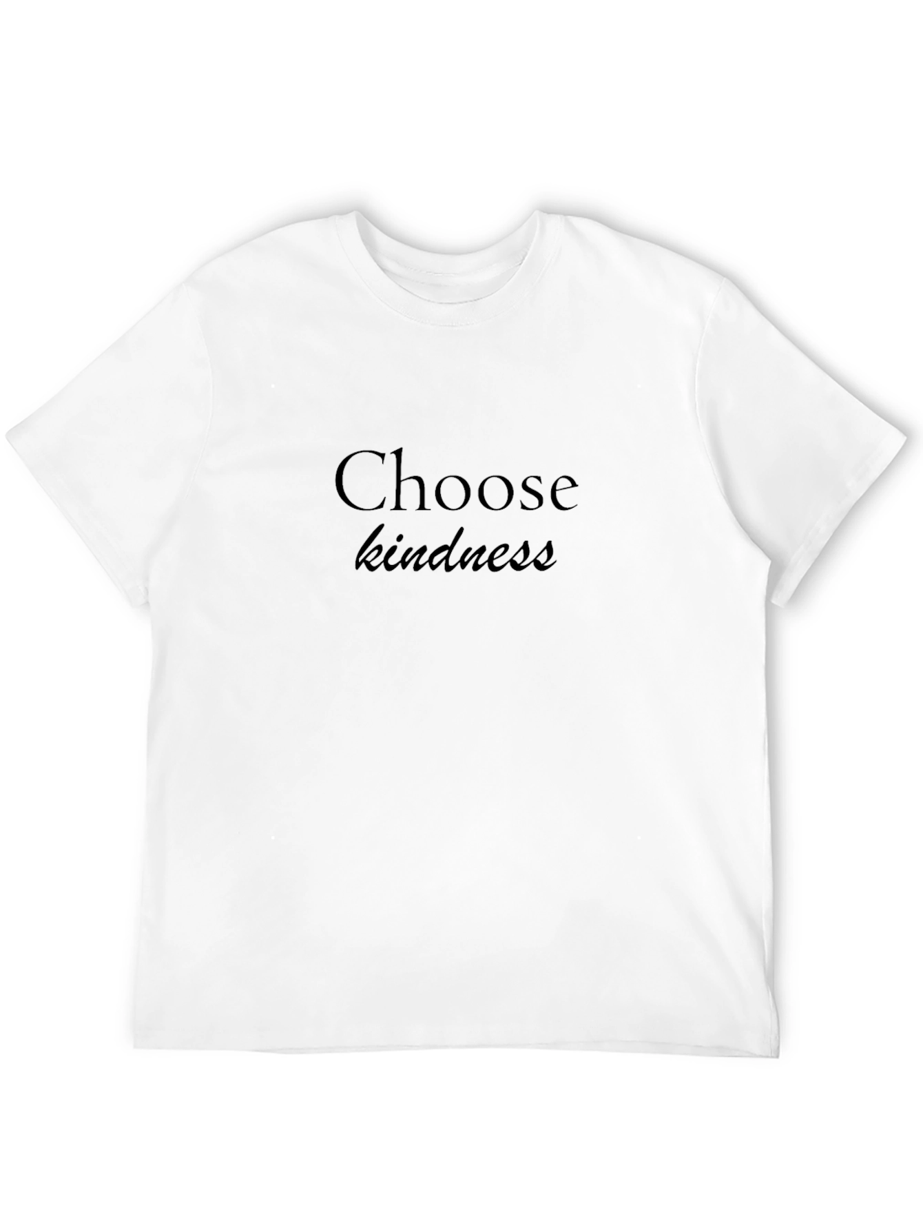 Choose Kindness T-Shirt - Black Casual Tee