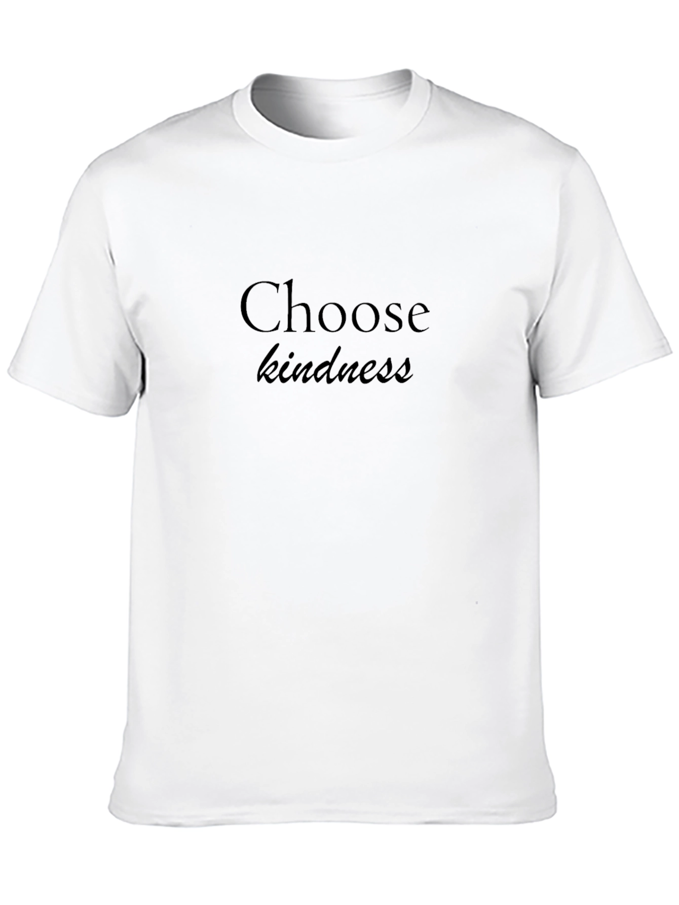 Choose Kindness T-Shirt - Black Casual Tee