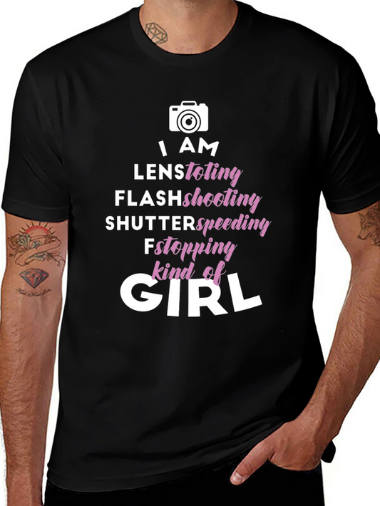 I AM That Kind of Girl T-Shirt - Photography Lovers Tee