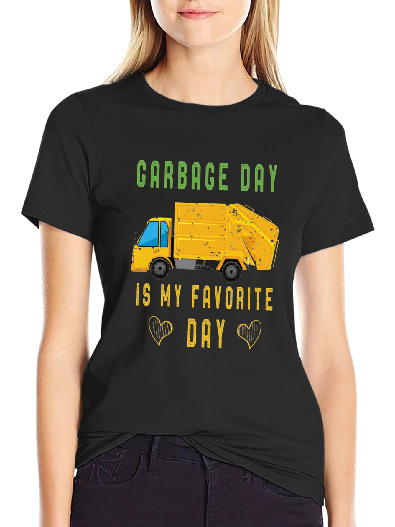 Garbage Day T-Shirt - Funny Trash Truck Tee