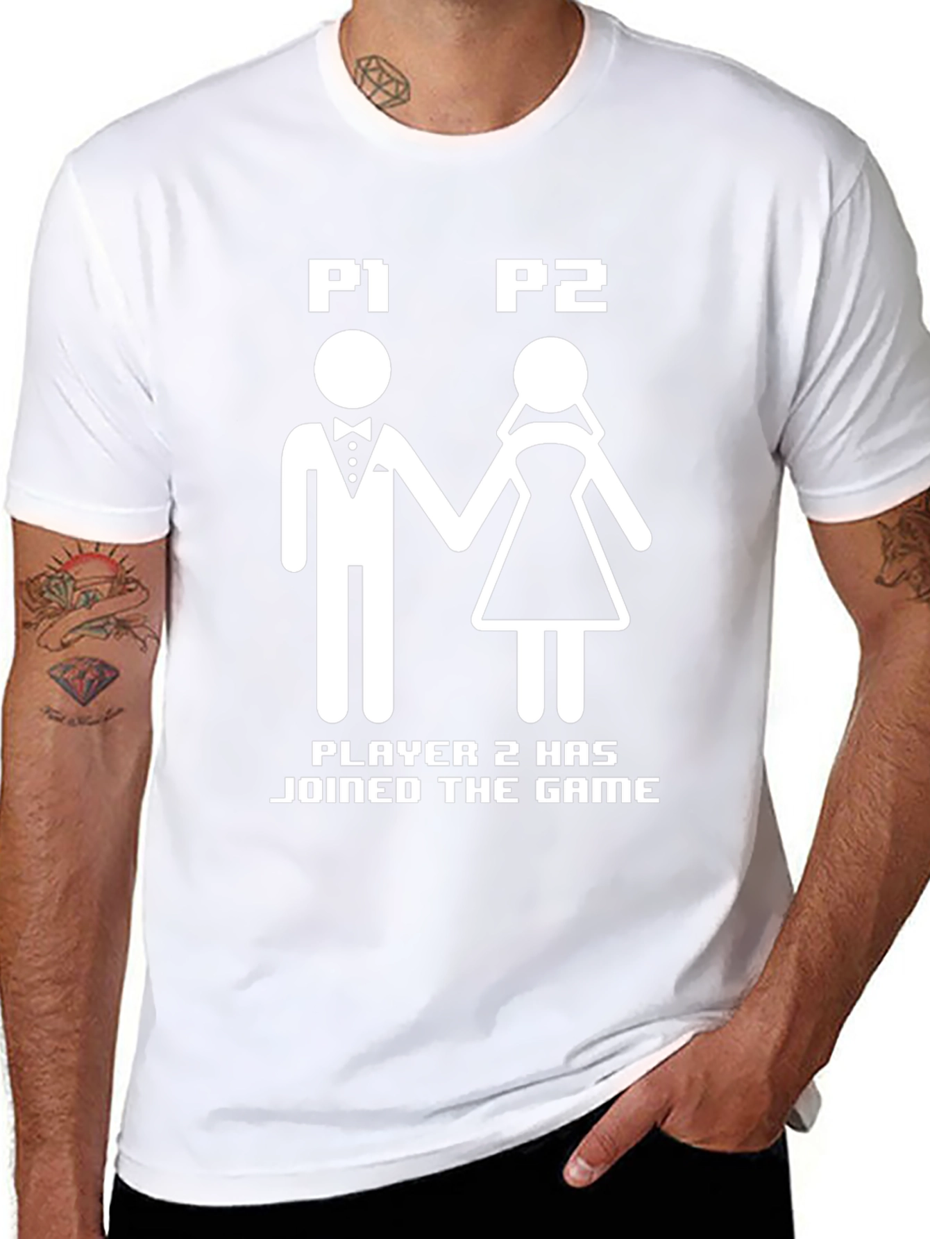 Player 1 & 2 Joined the Game T-Shirt