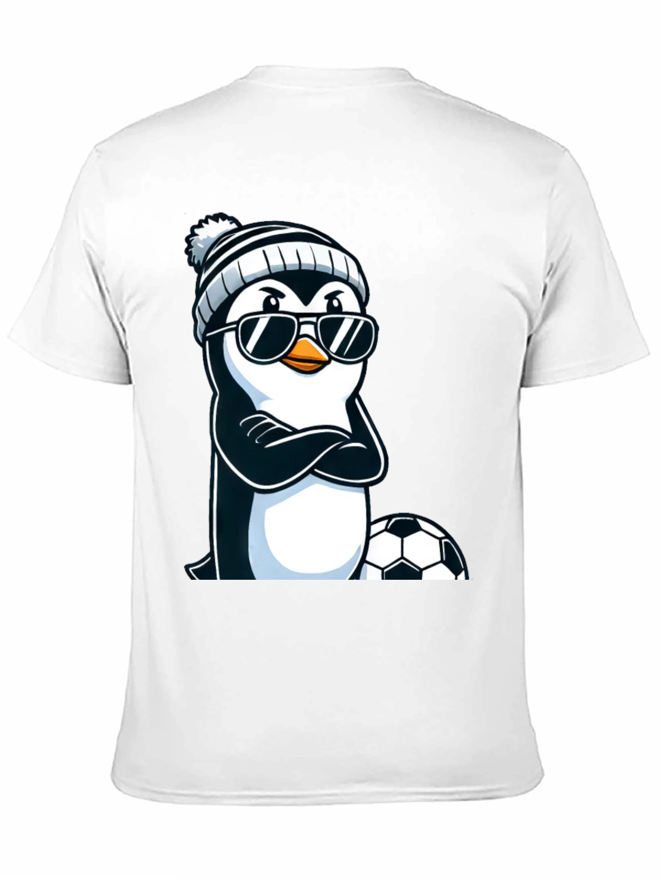 Cool Penguin Soccer T-Shirt