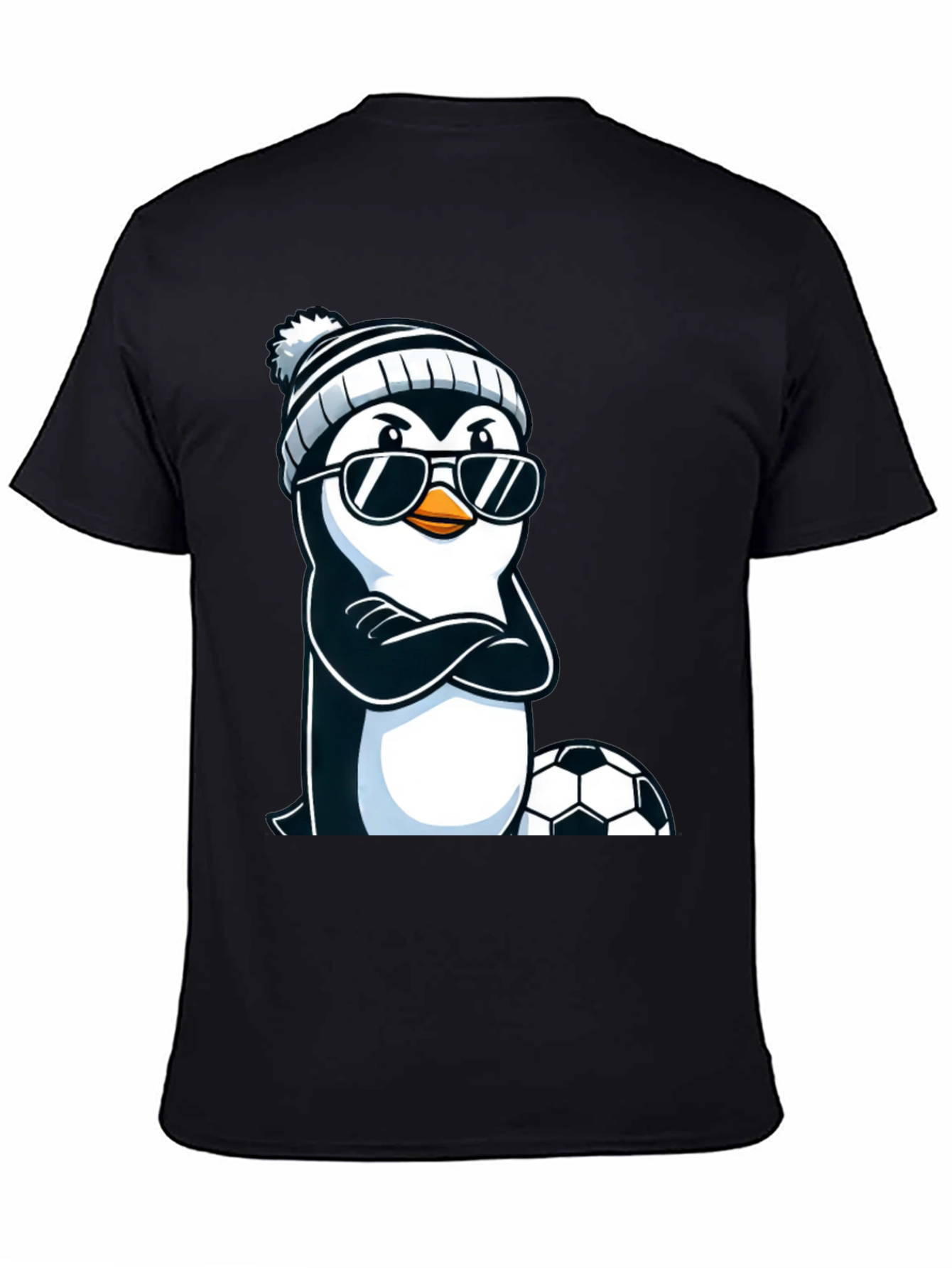 Cool Penguin Soccer T-Shirt