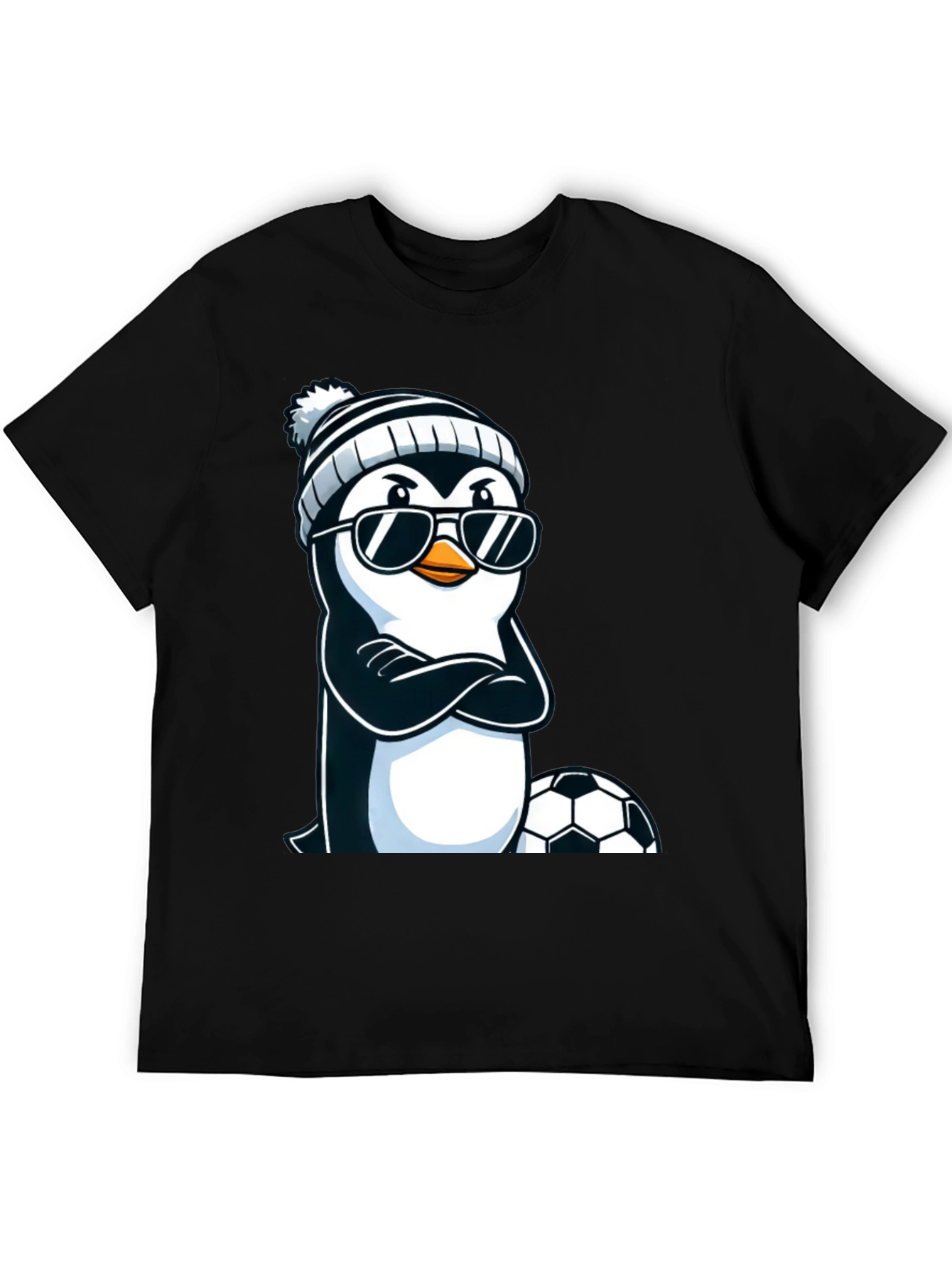 Cool Penguin Soccer T-Shirt