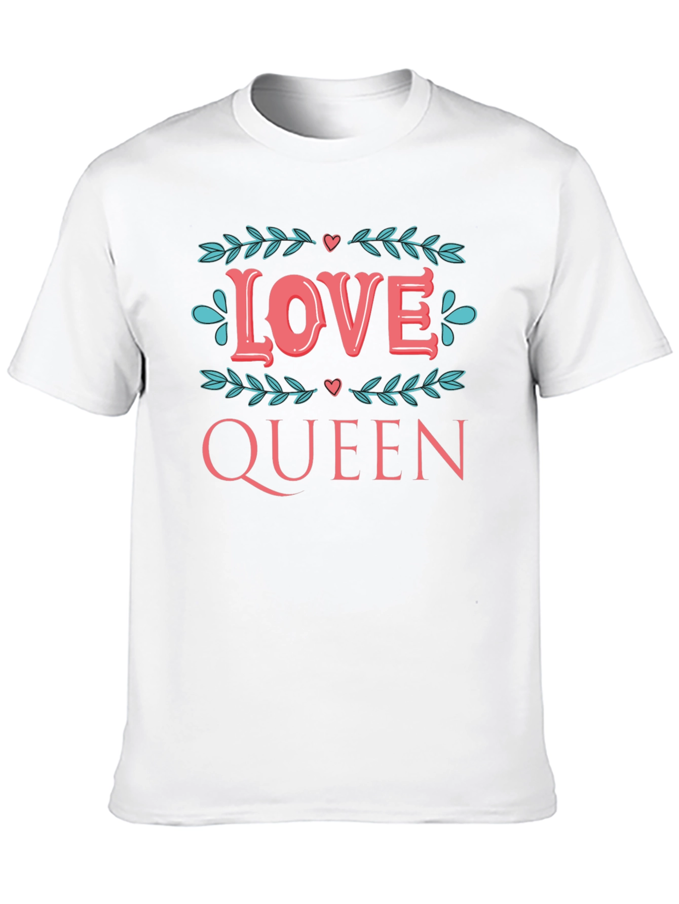 Love Queen Graphic Tee - Stylish Black T-Shirt