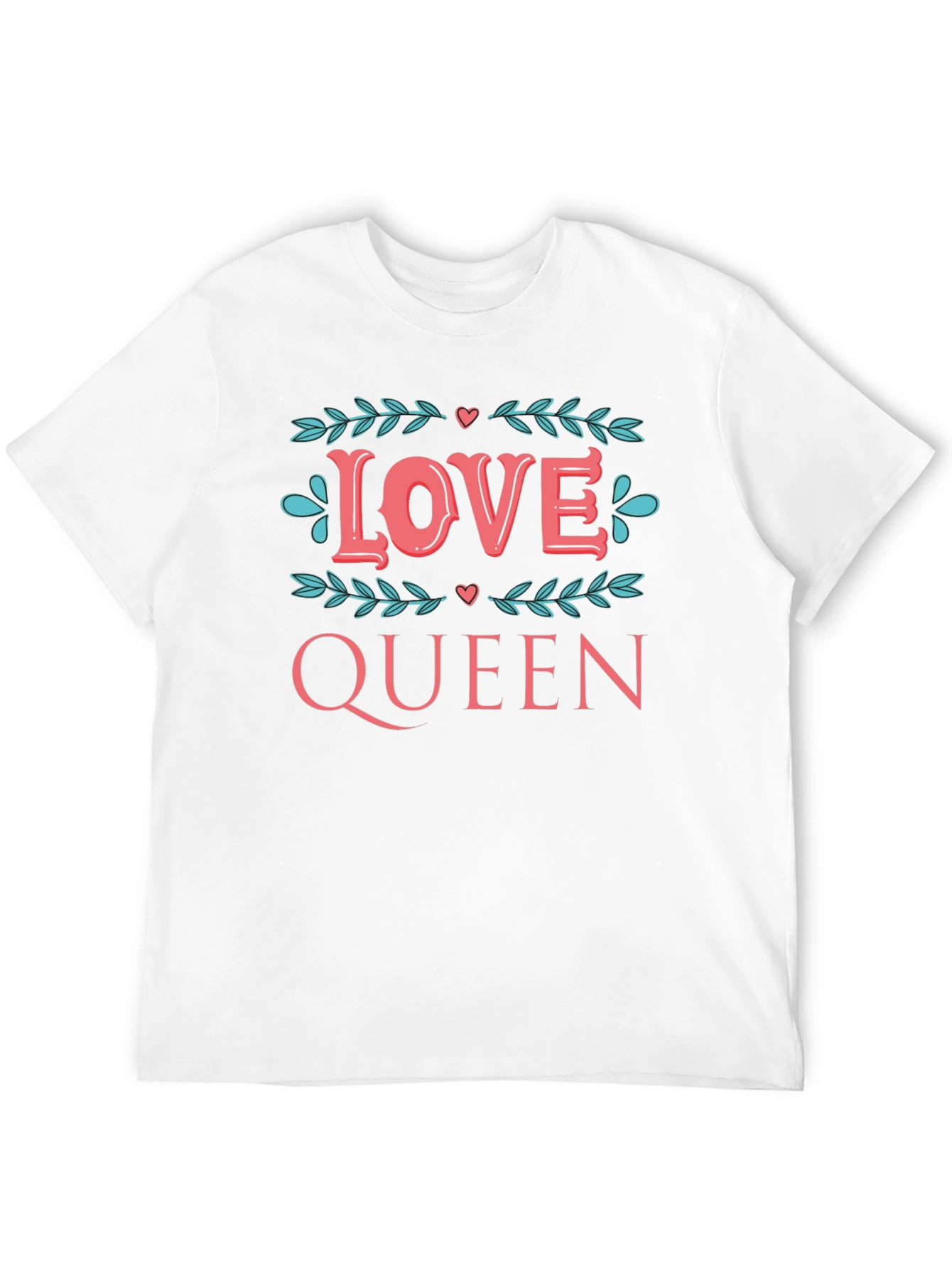 Love Queen Graphic Tee - Stylish Black T-Shirt