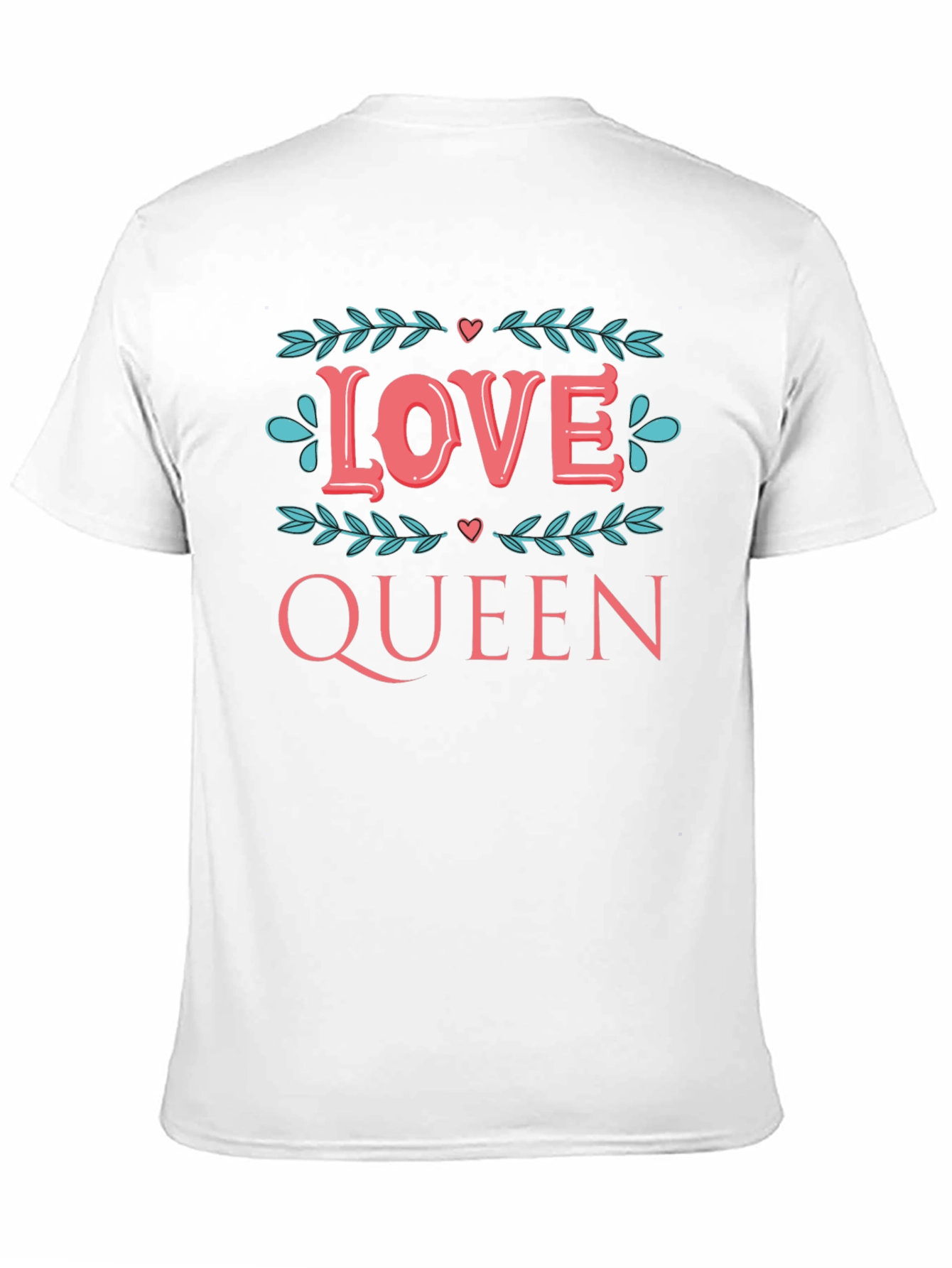 Love Queen Graphic Tee - Stylish Black T-Shirt