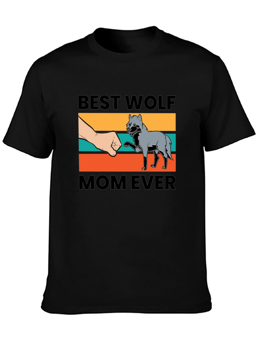Best Wolf Mom Ever Graphic Tee