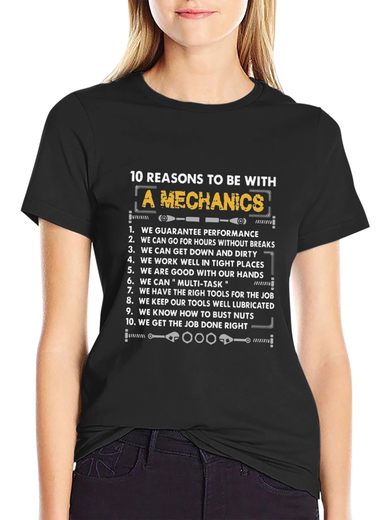 Mechanic Reasons T-Shirt - Gift for Mechanics