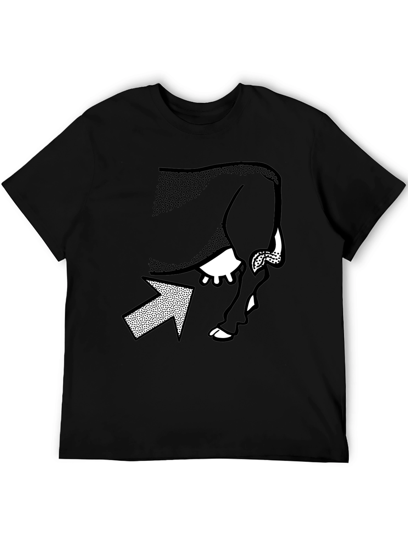 Optical Illusion T-Shirt - Cow or Woman?