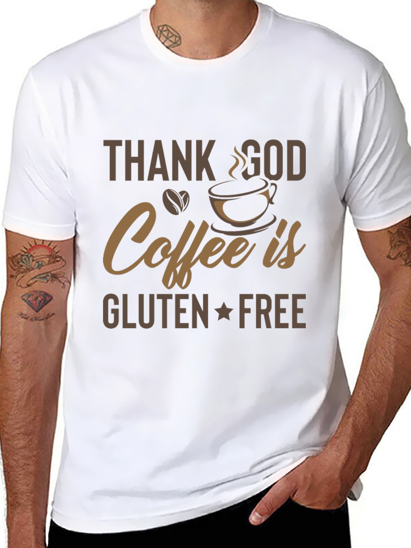 Coffee is Gluten Free Graphic Tee
