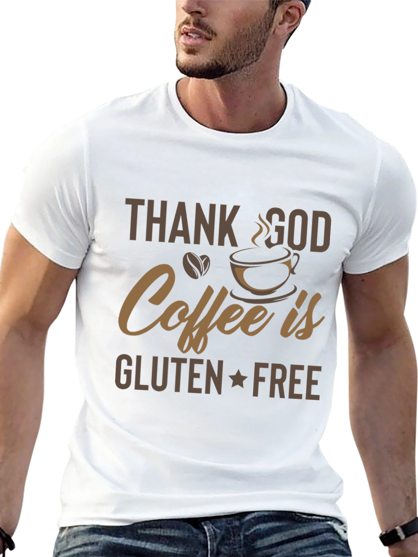 Coffee is Gluten Free Graphic Tee