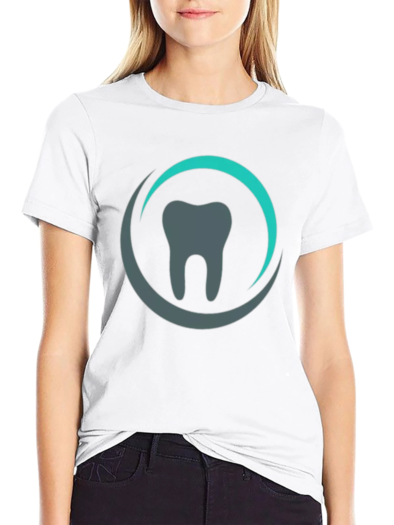 Dental T-Shirt - Tooth Logo Design - Cotton Tee