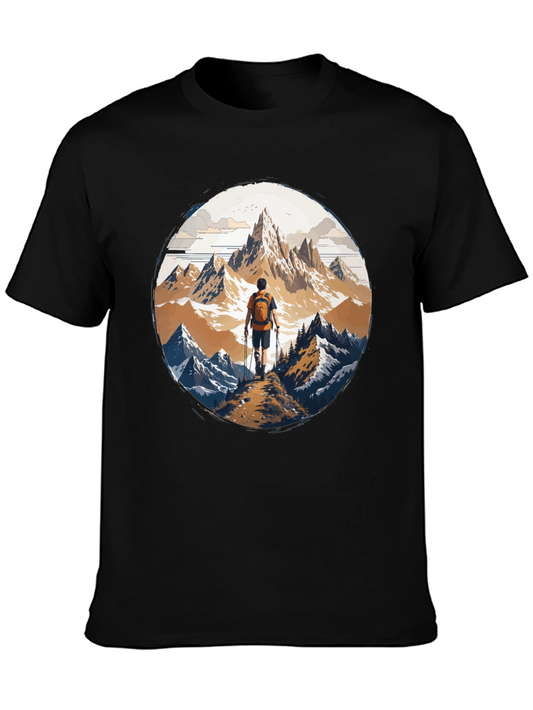 Mountain Hiker Graphic Tee - Adventure Awaits!