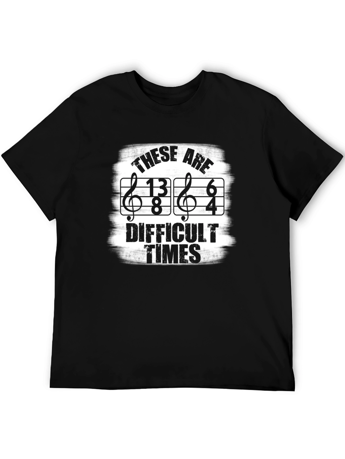 Difficult Times Funny Music T-Shirt