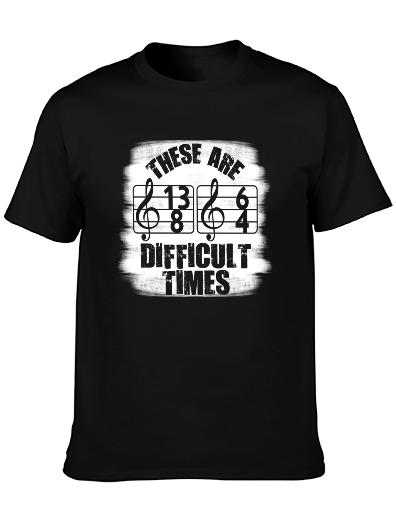 Difficult Times Funny Music T-Shirt