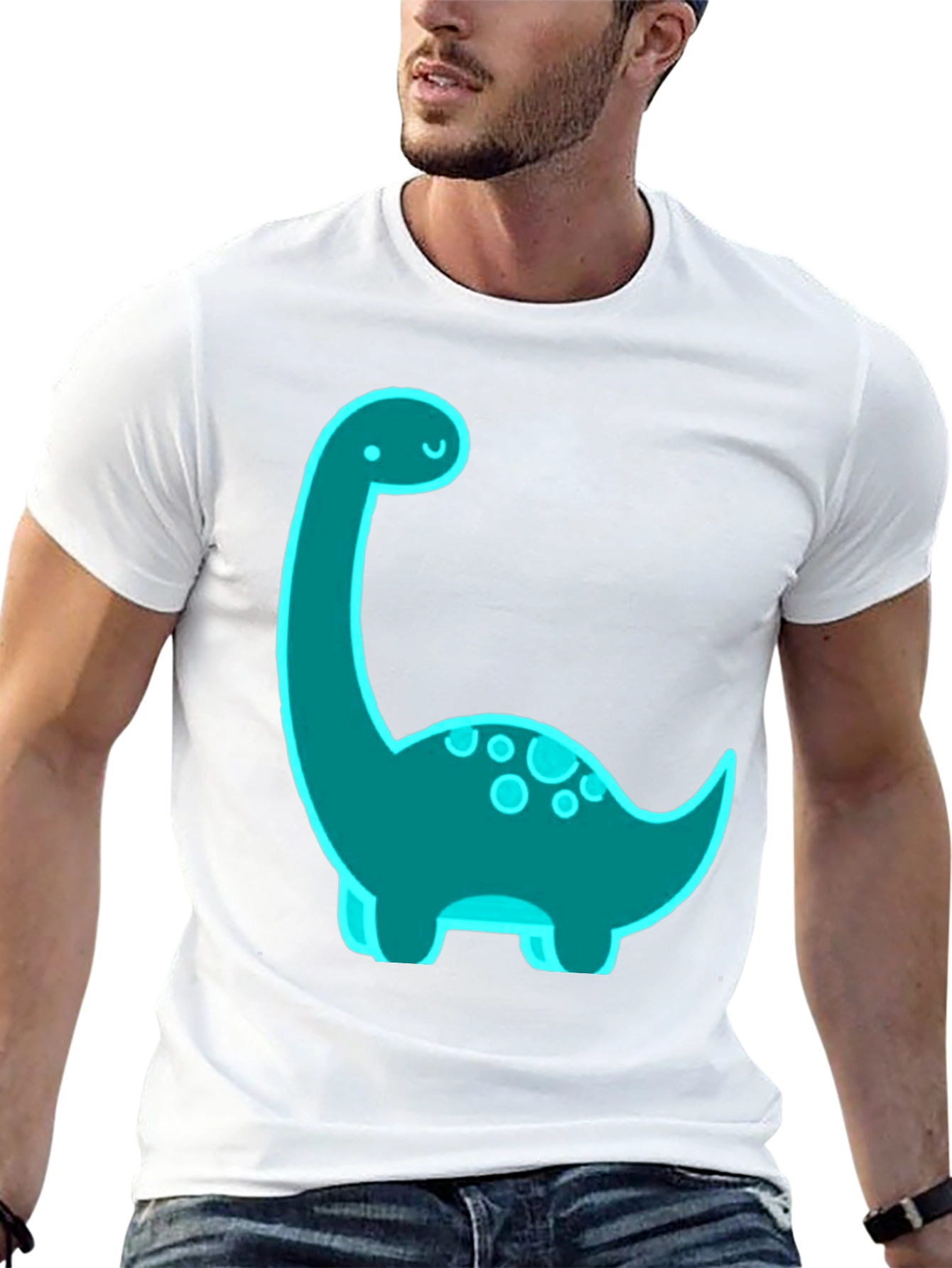 Dino Graphic Tee - Black