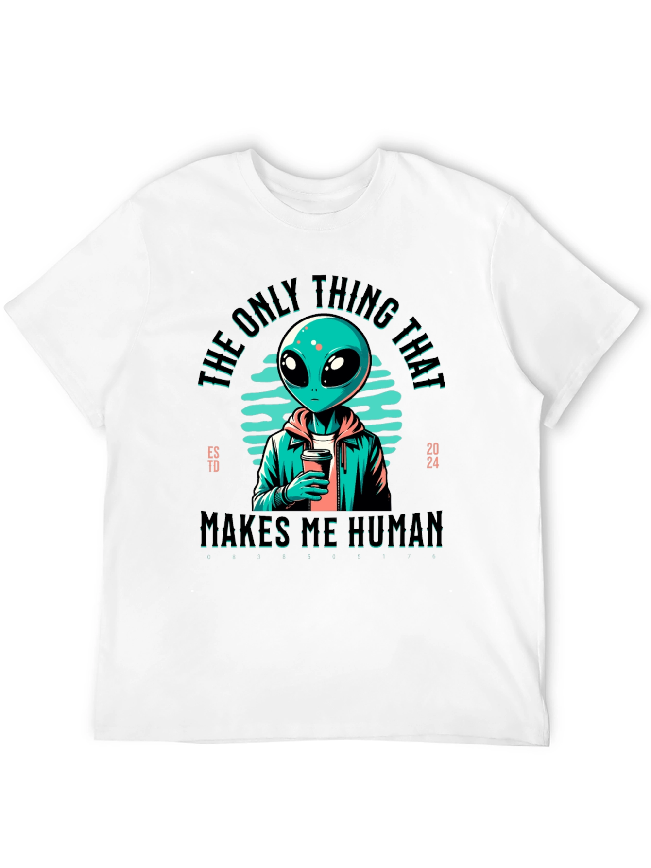 Alien Makes Me Human Graphic Tee